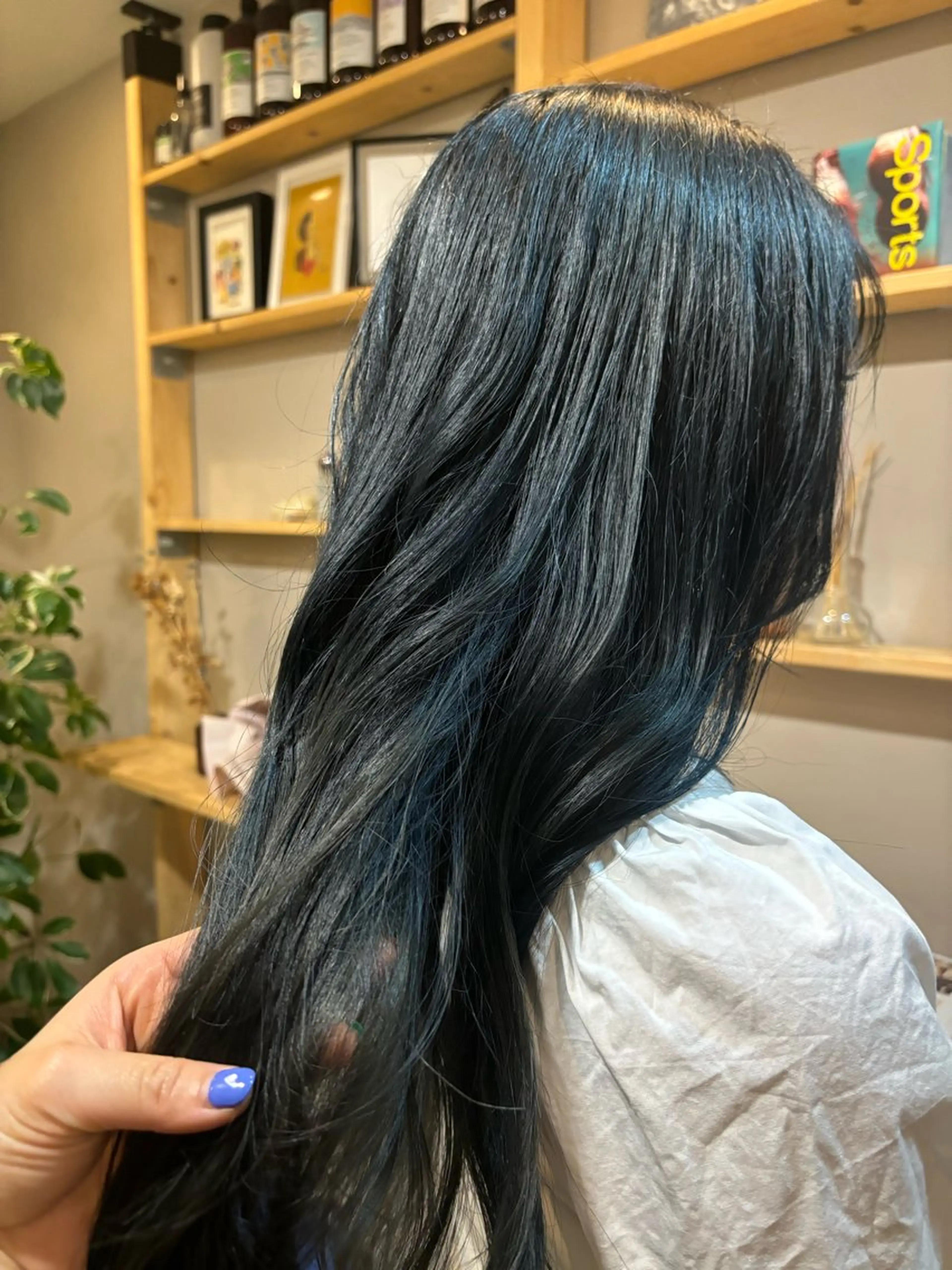 ロング カラー 似合わせカット/ 艶カラー/いらみなのヘアスタイル