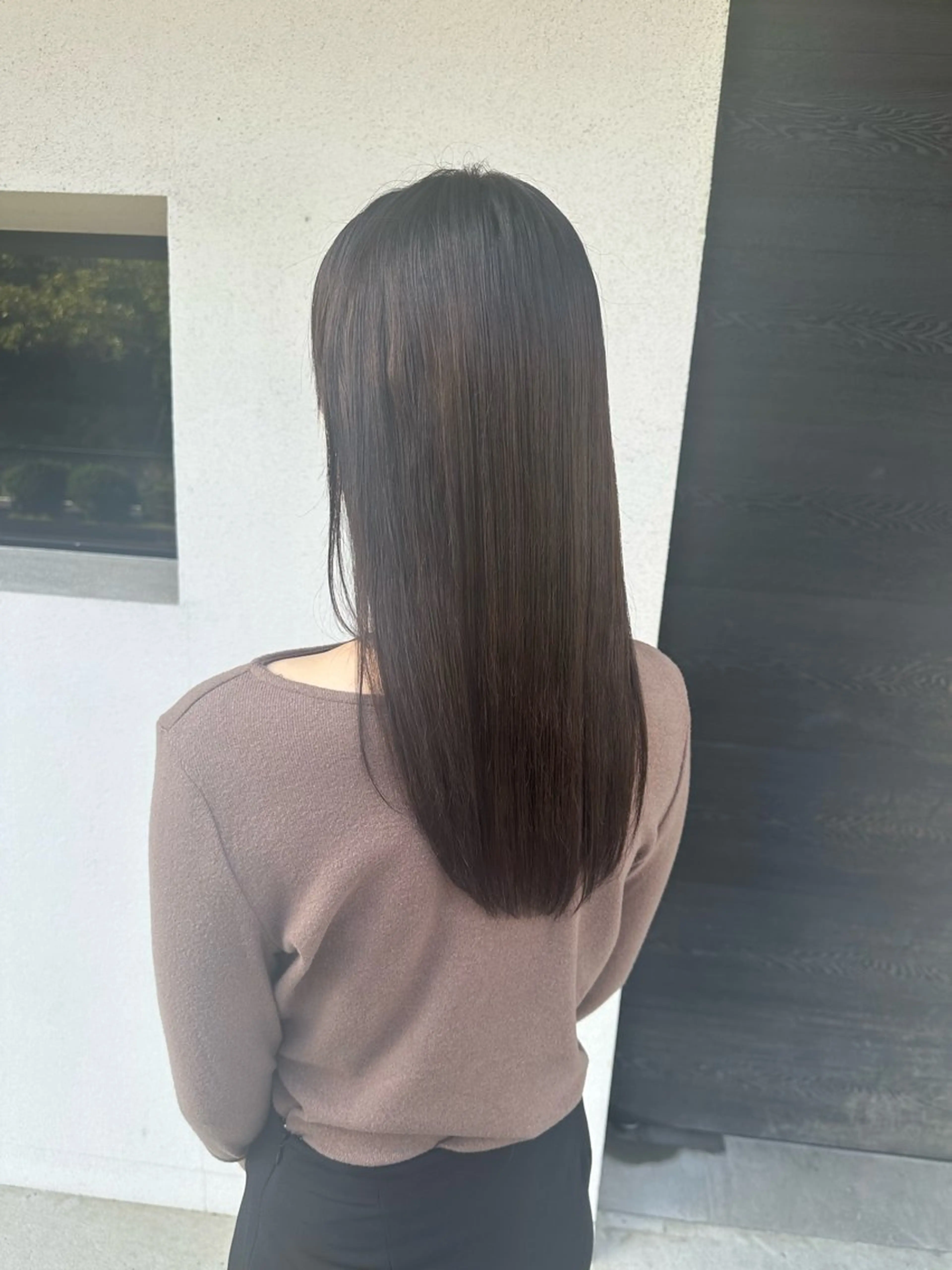 ロング カット 縮毛矯正 トリートメント 髪質改善特化🫧 梶川　歩哉のヘアスタイル