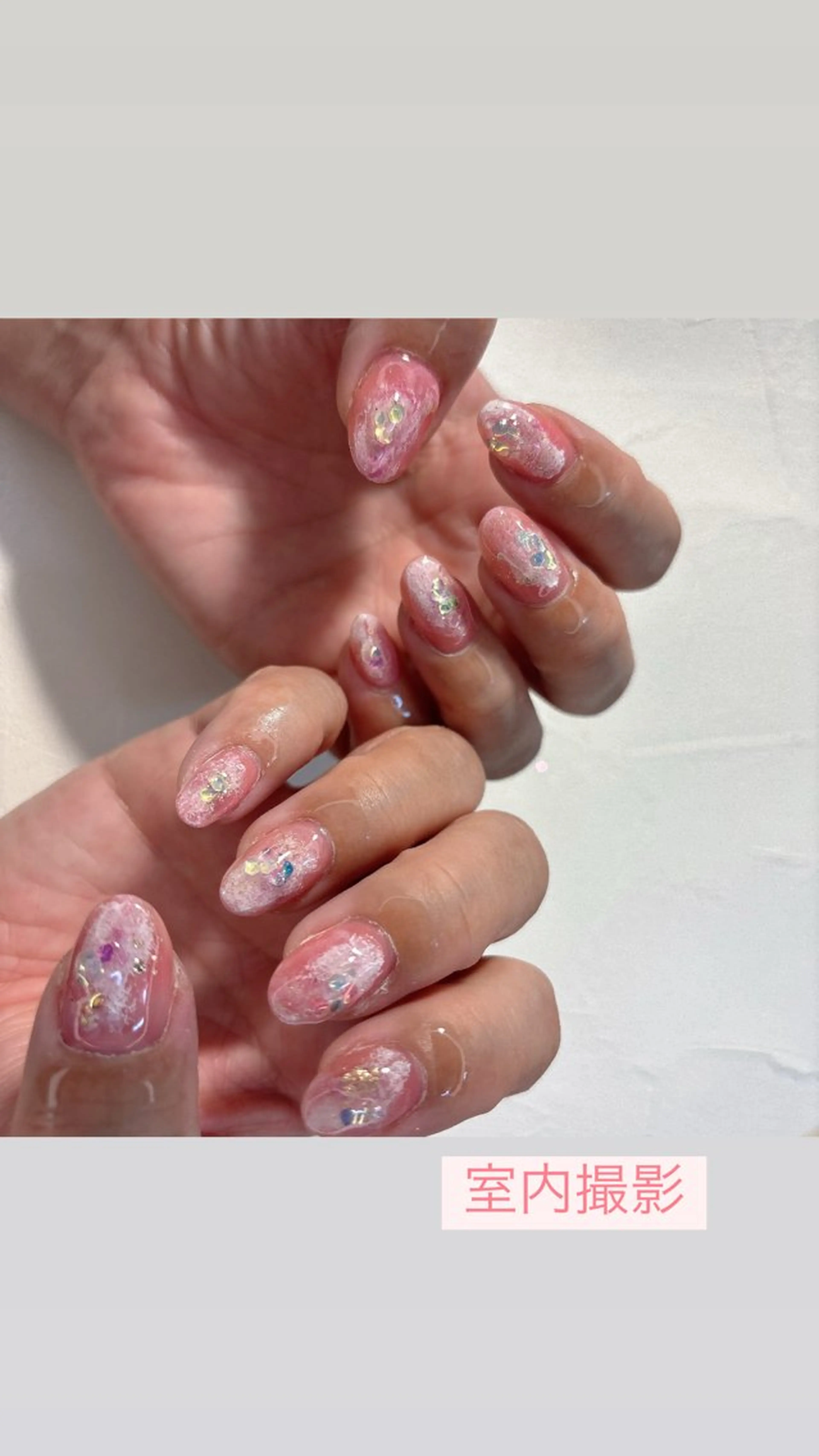 ネイル ニュアンスネイル ピンク ハンドネイル nails 🎀meのネイルデザイン