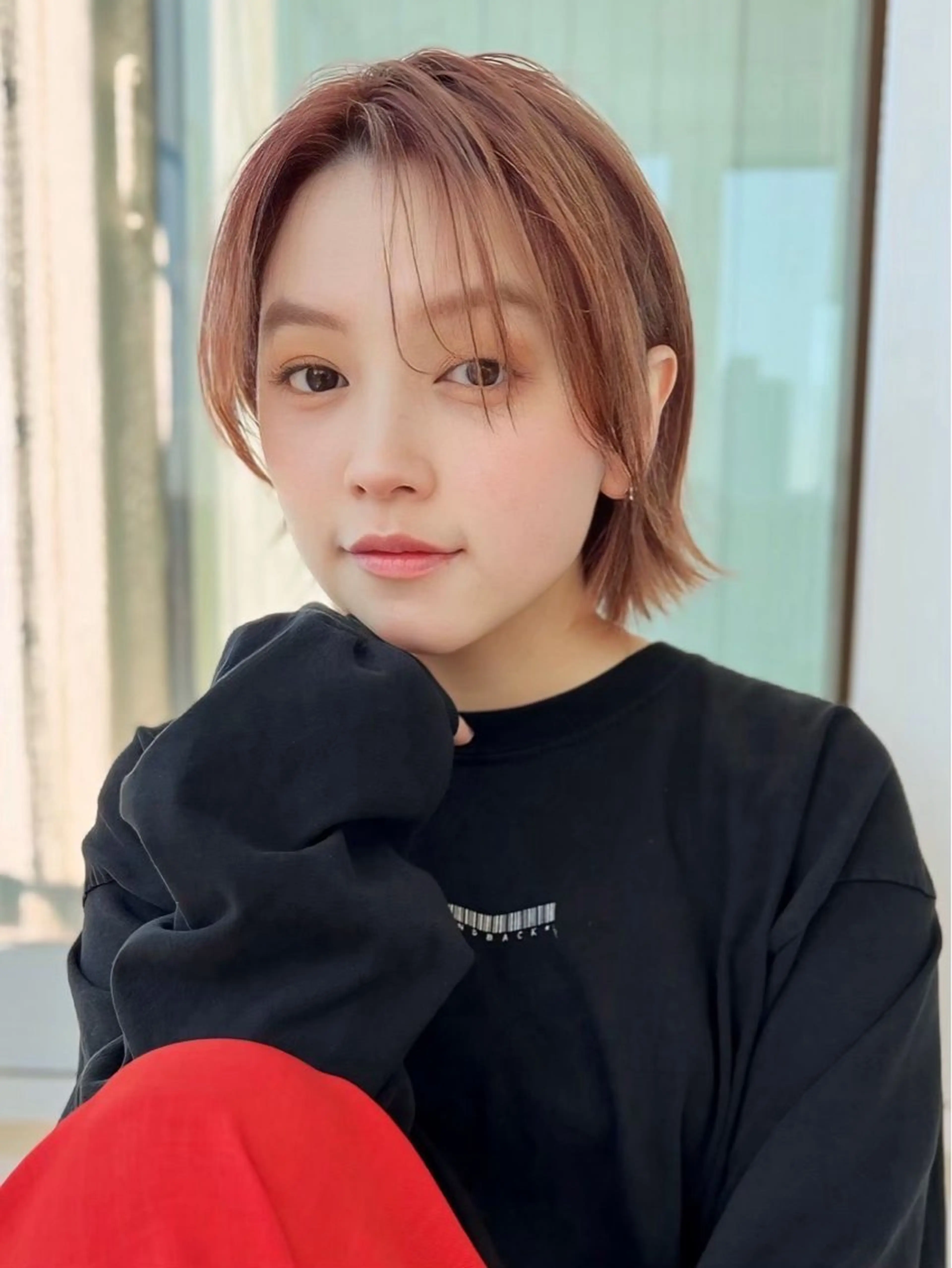 ショート カラー 大林　恵理 【Agu 屋島】のヘアスタイル