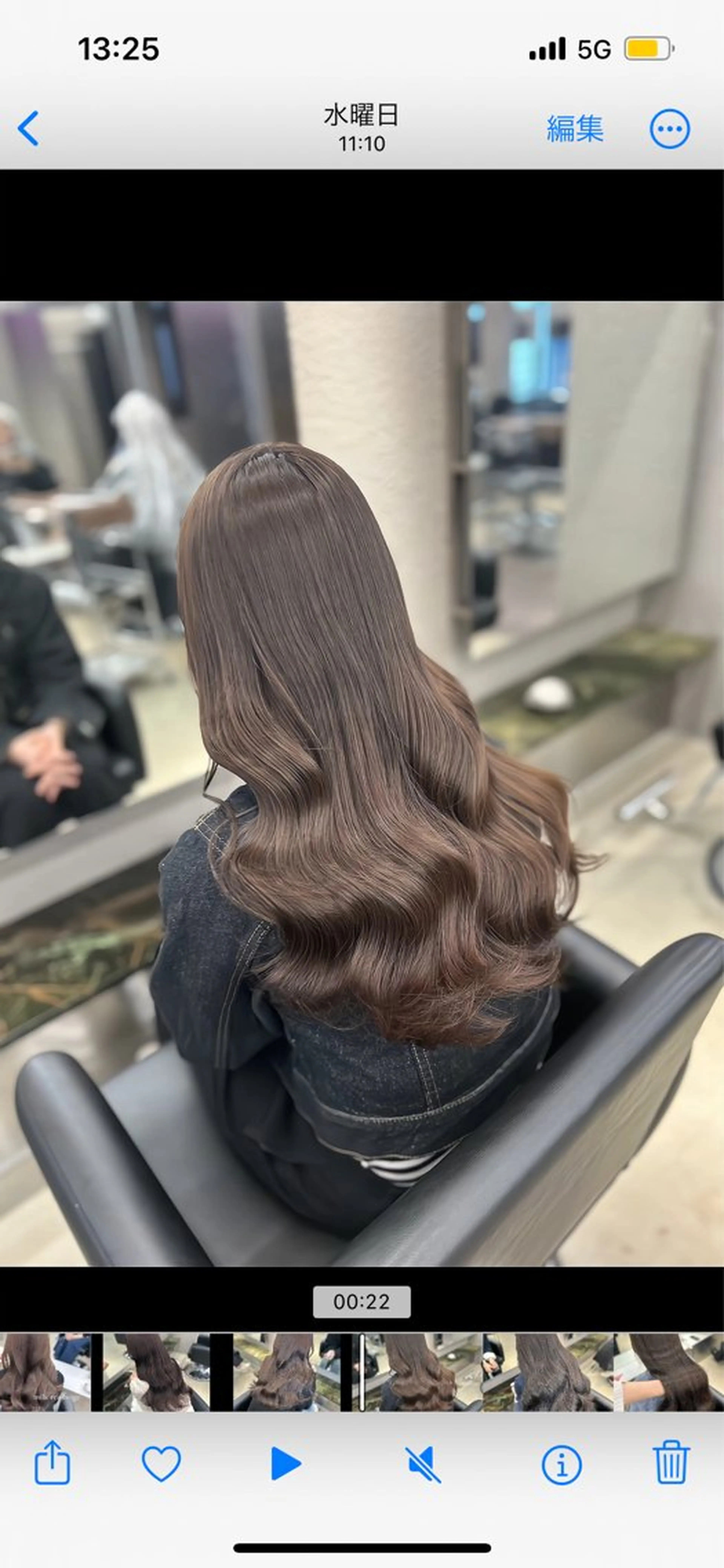 セミロング カラー ブラウンカラー PELE /Nanakaのヘアスタイル