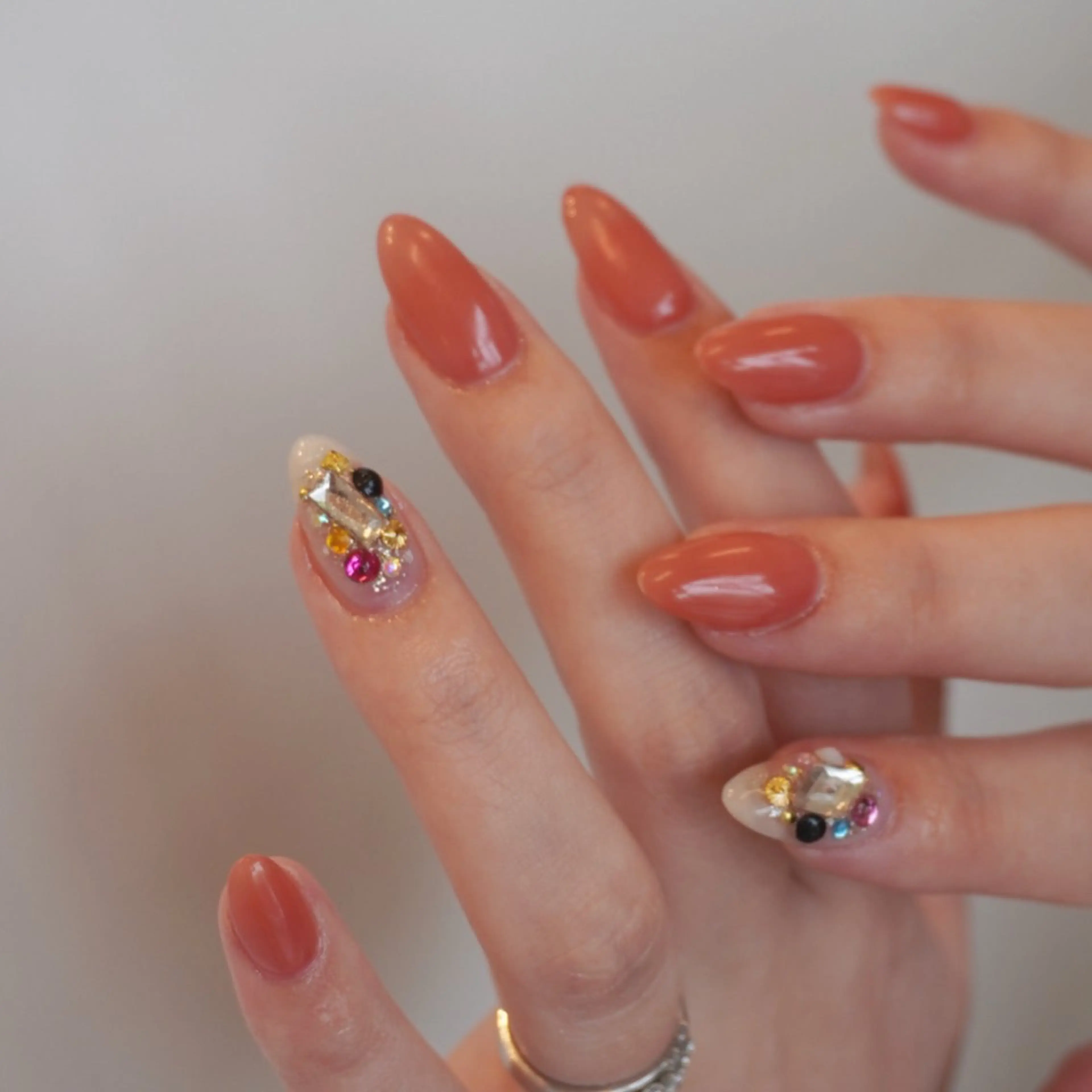 hand🍃simple artの写真