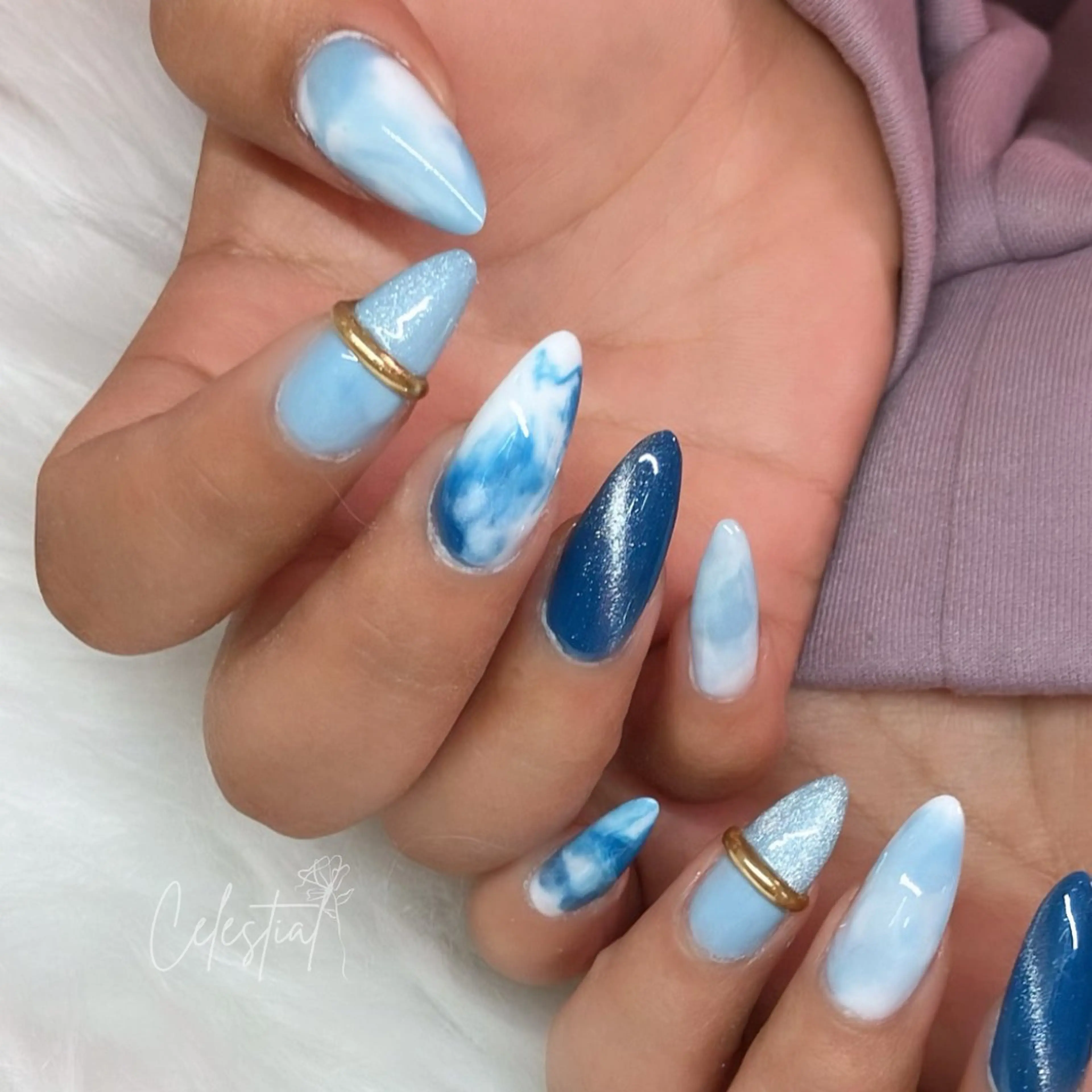 ネイル マグネットネイル Celestial nailのネイルデザイン