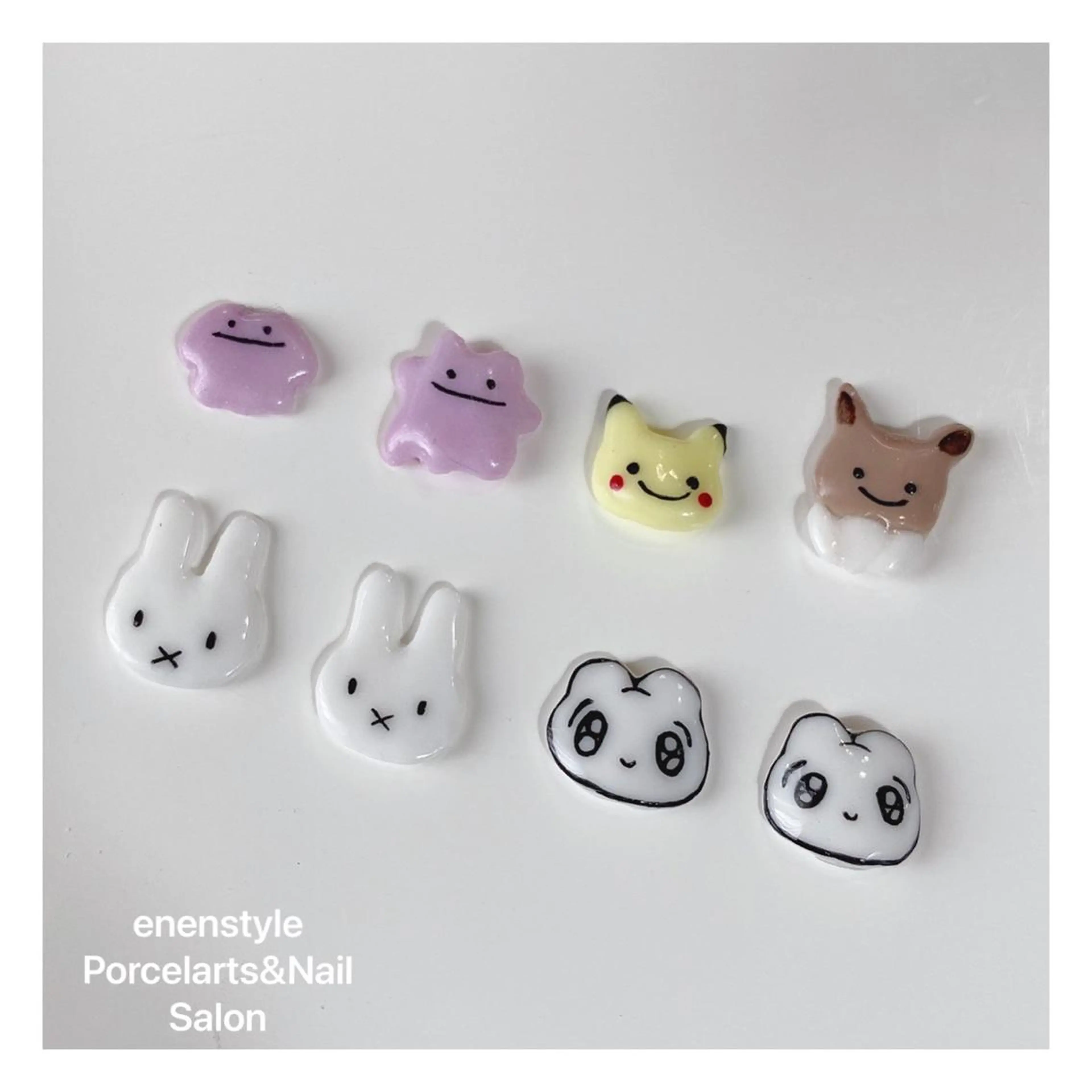 ミディアム ネイル 👑enen style👑のネイルデザイン