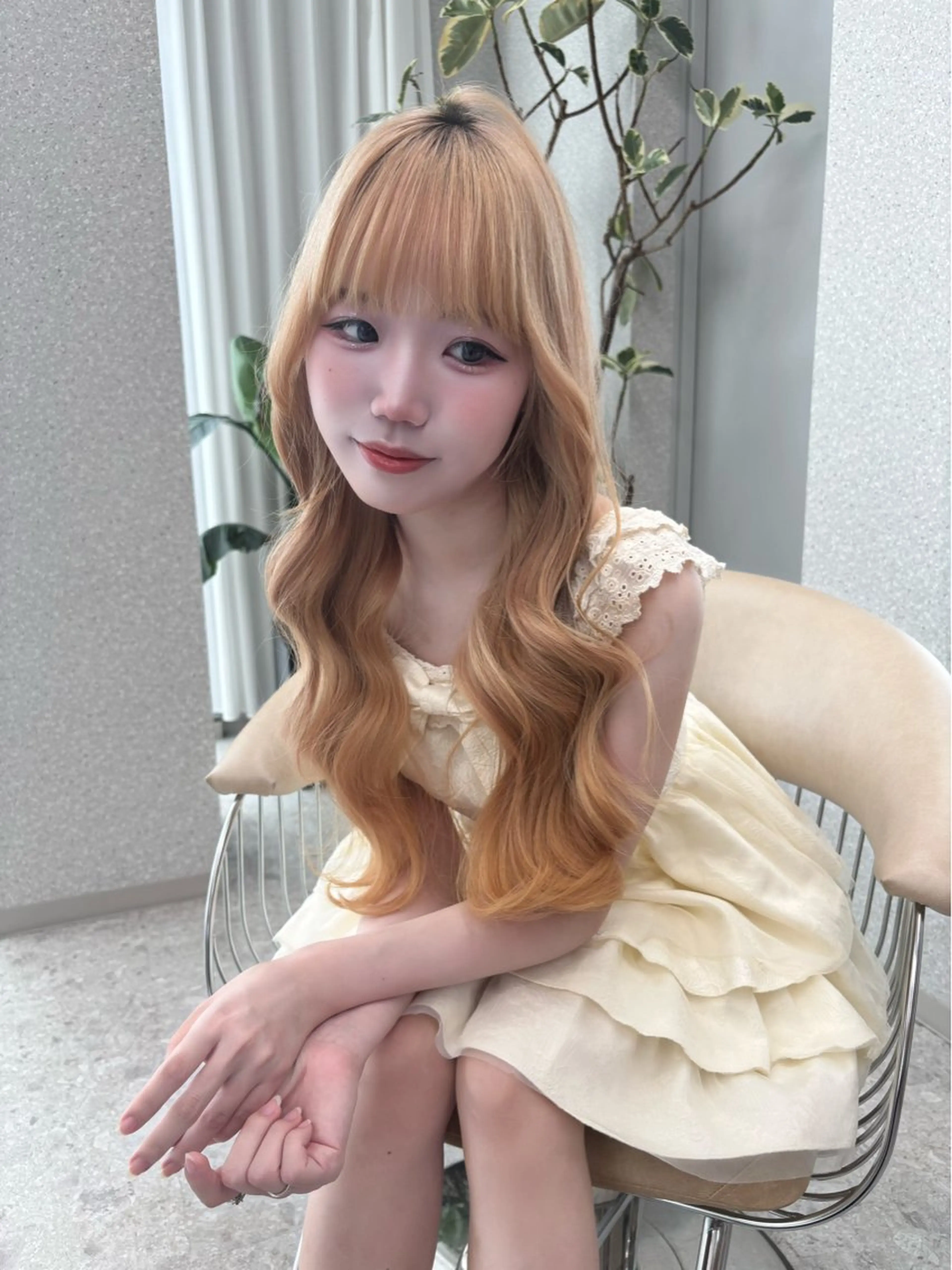 ロング ヘアアレンジ ヘアセット 天神￤カラー￤ まなみ🎀💞のヘアスタイル