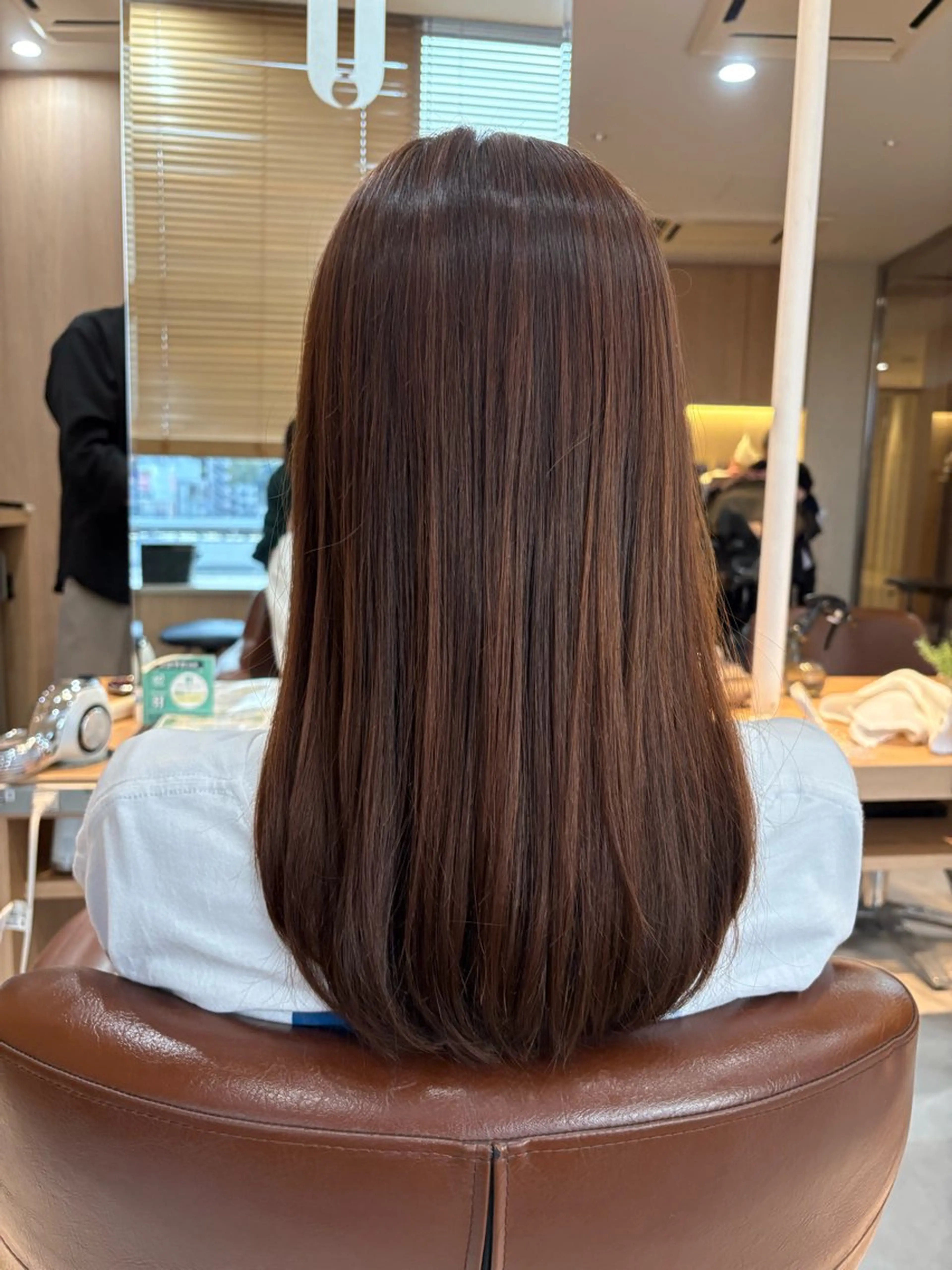 ロング 髪質改善 風間 日和のヘアスタイル