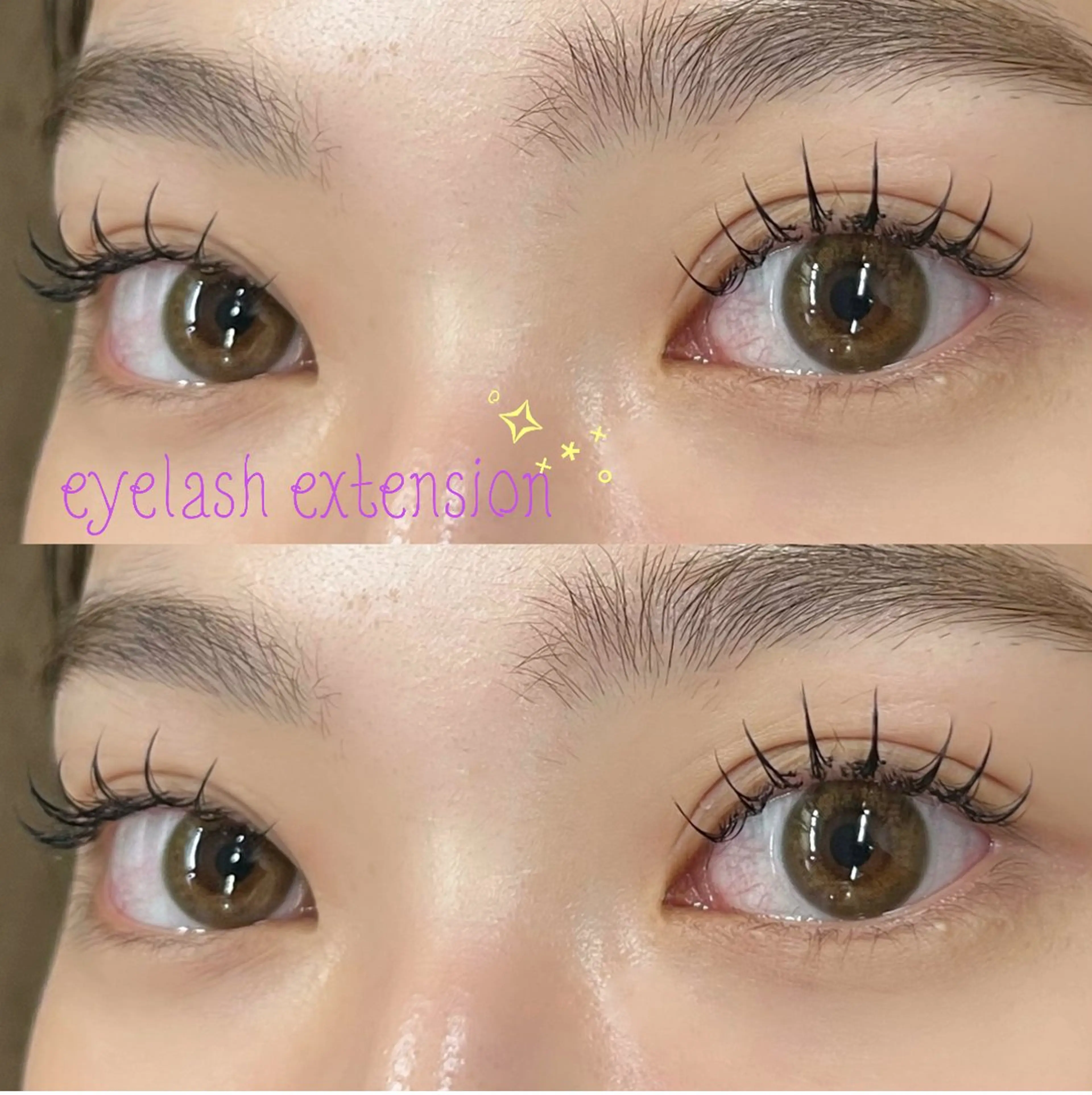 LEDエクステ80本🪽の写真