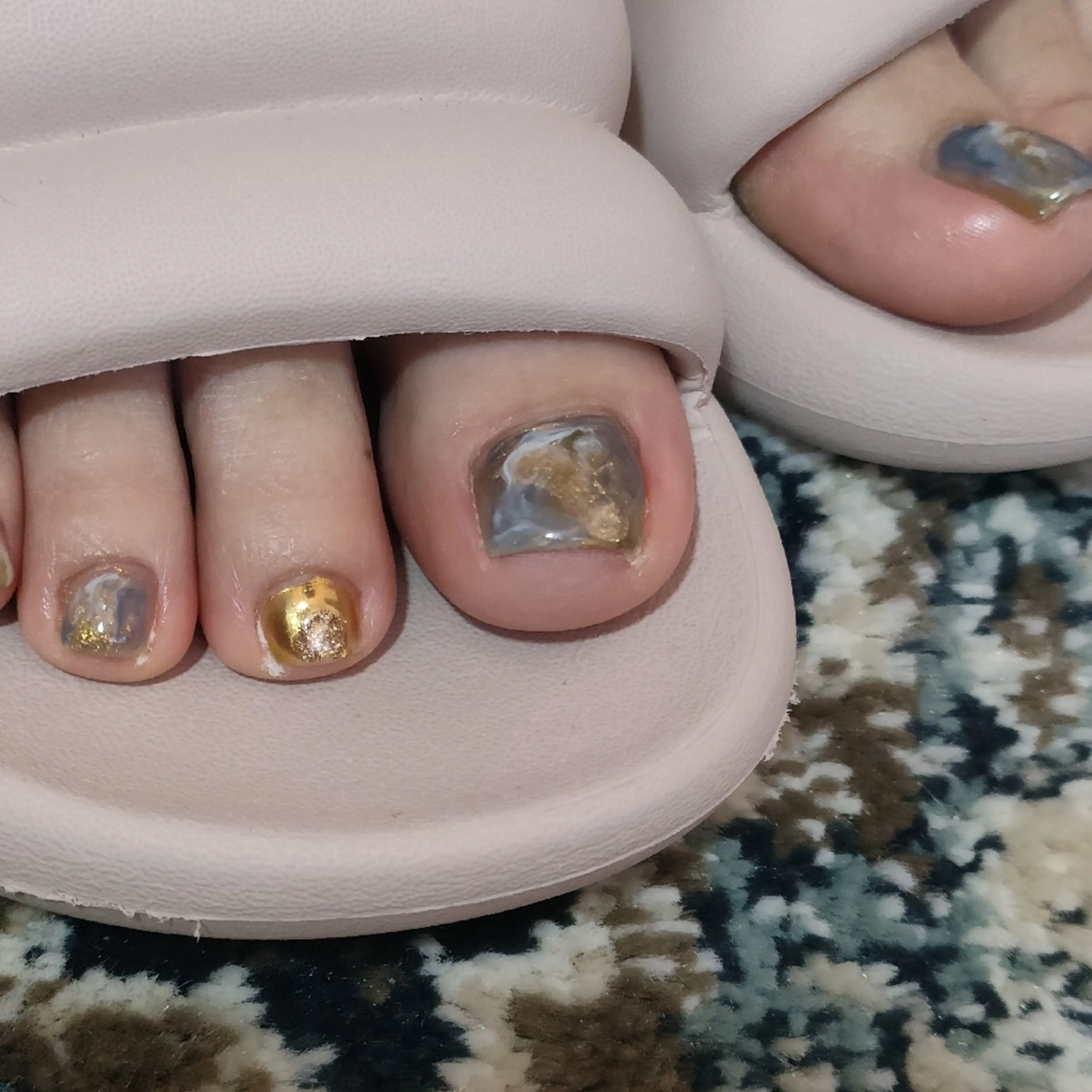 フットネイルオフの練習モデル【期間限定】の写真