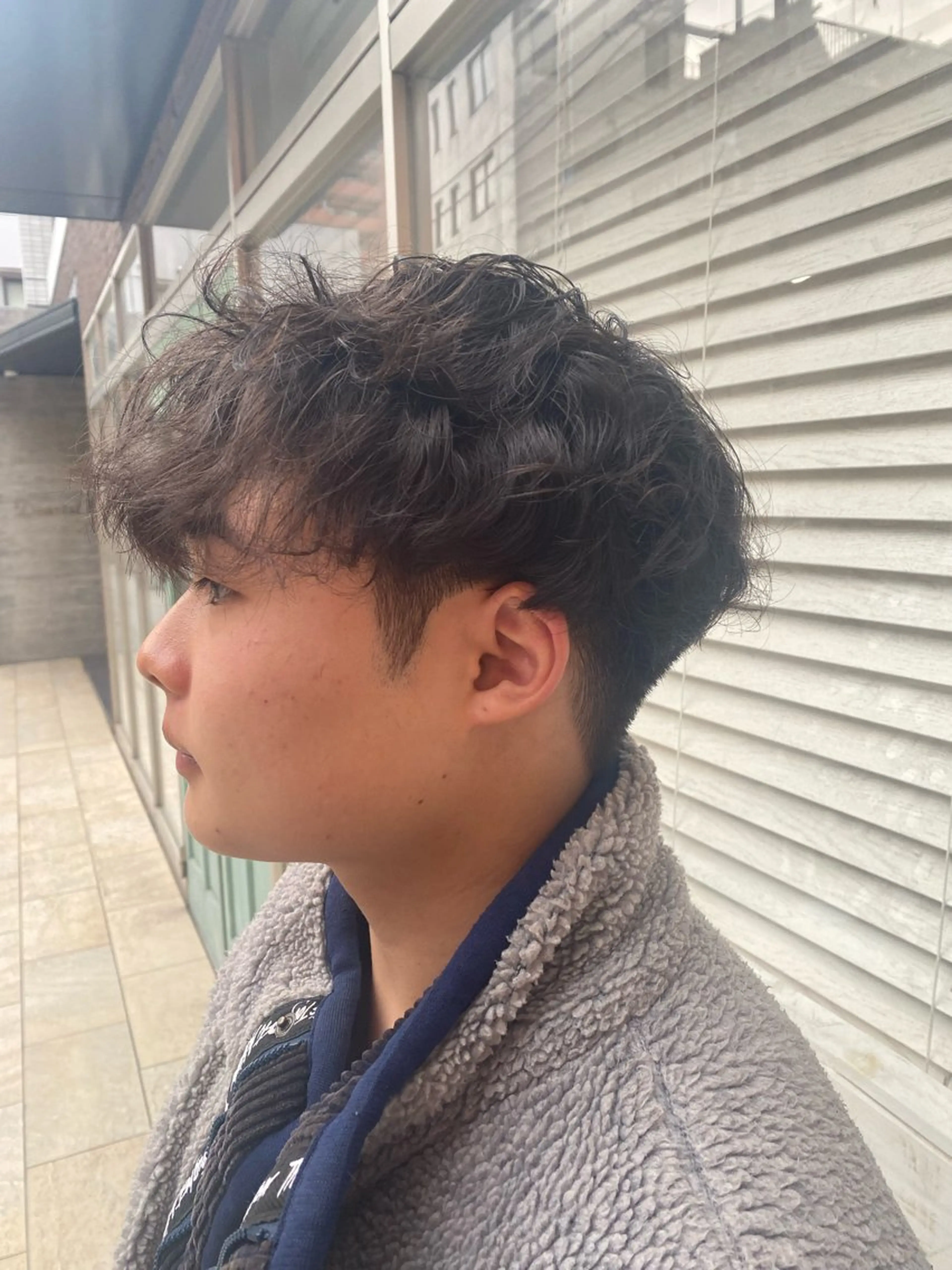 パーマ メンズ little/頭身浴 /カヤノケイスケのヘアスタイル