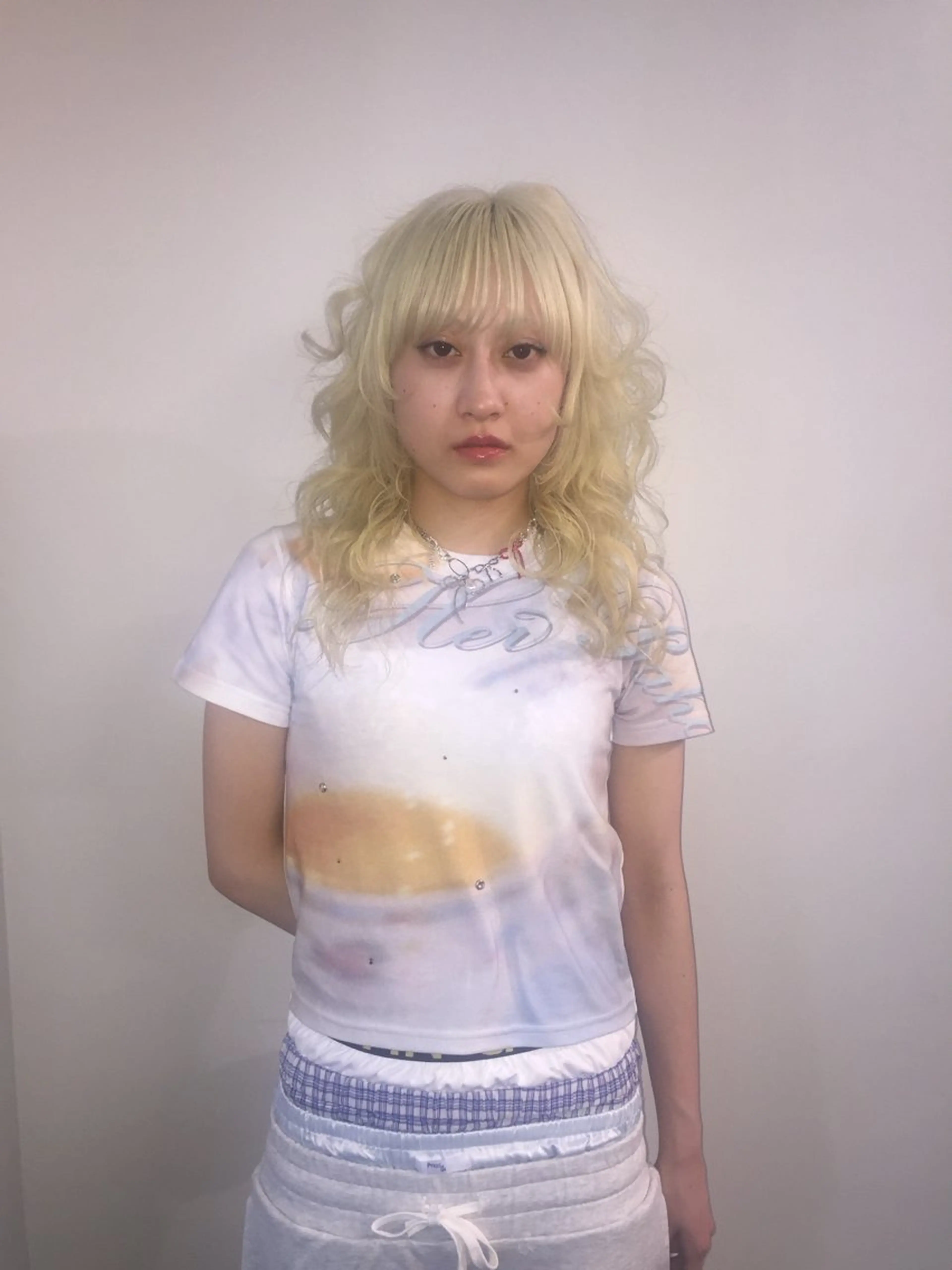 ロング カラー 都築 あんずのヘアスタイル