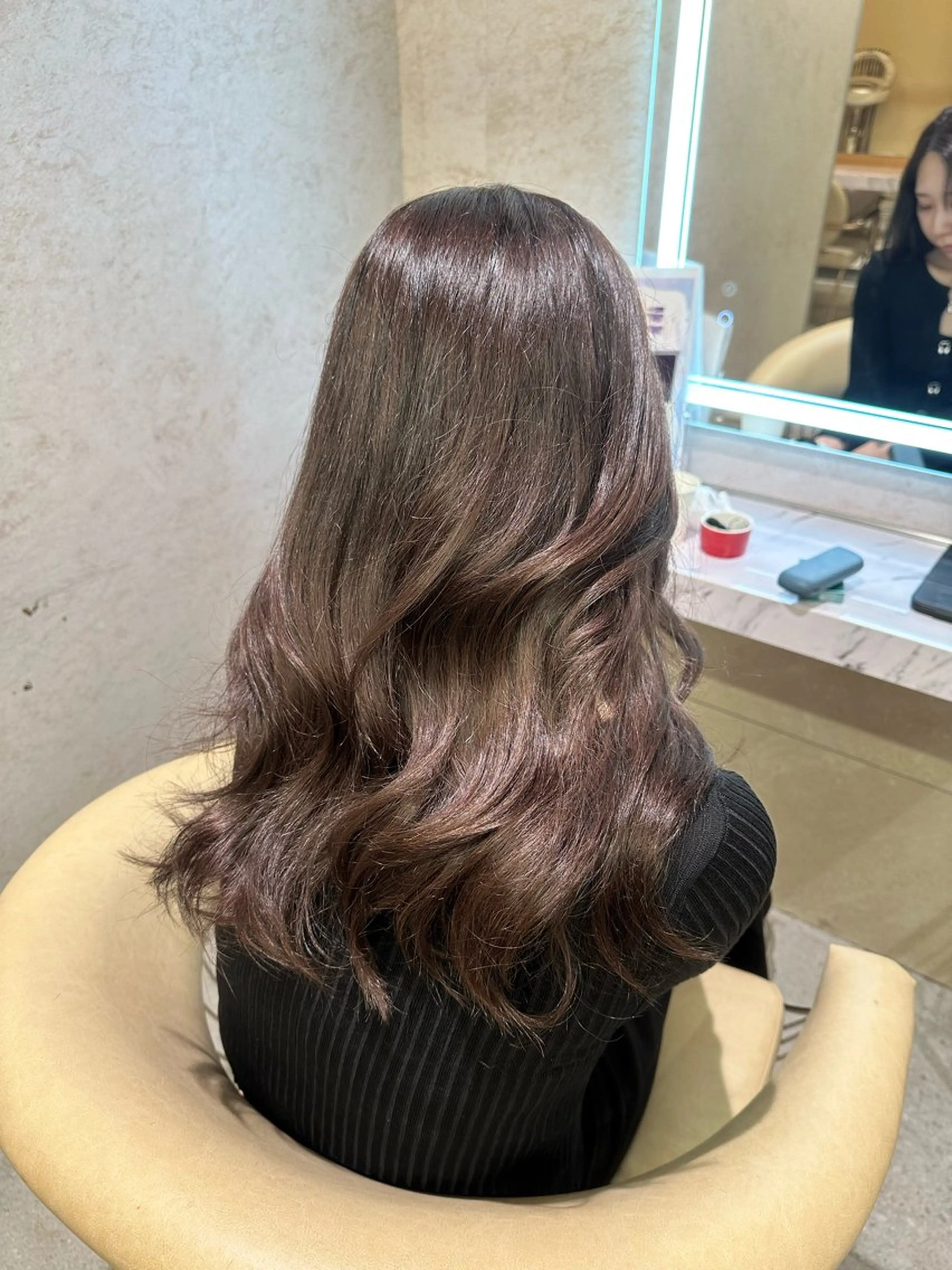 【ダメージ補修No.1】カット＋ケアカラー＋5STEPシルクトリートメント＋ケアプロ超音波アイロンの写真