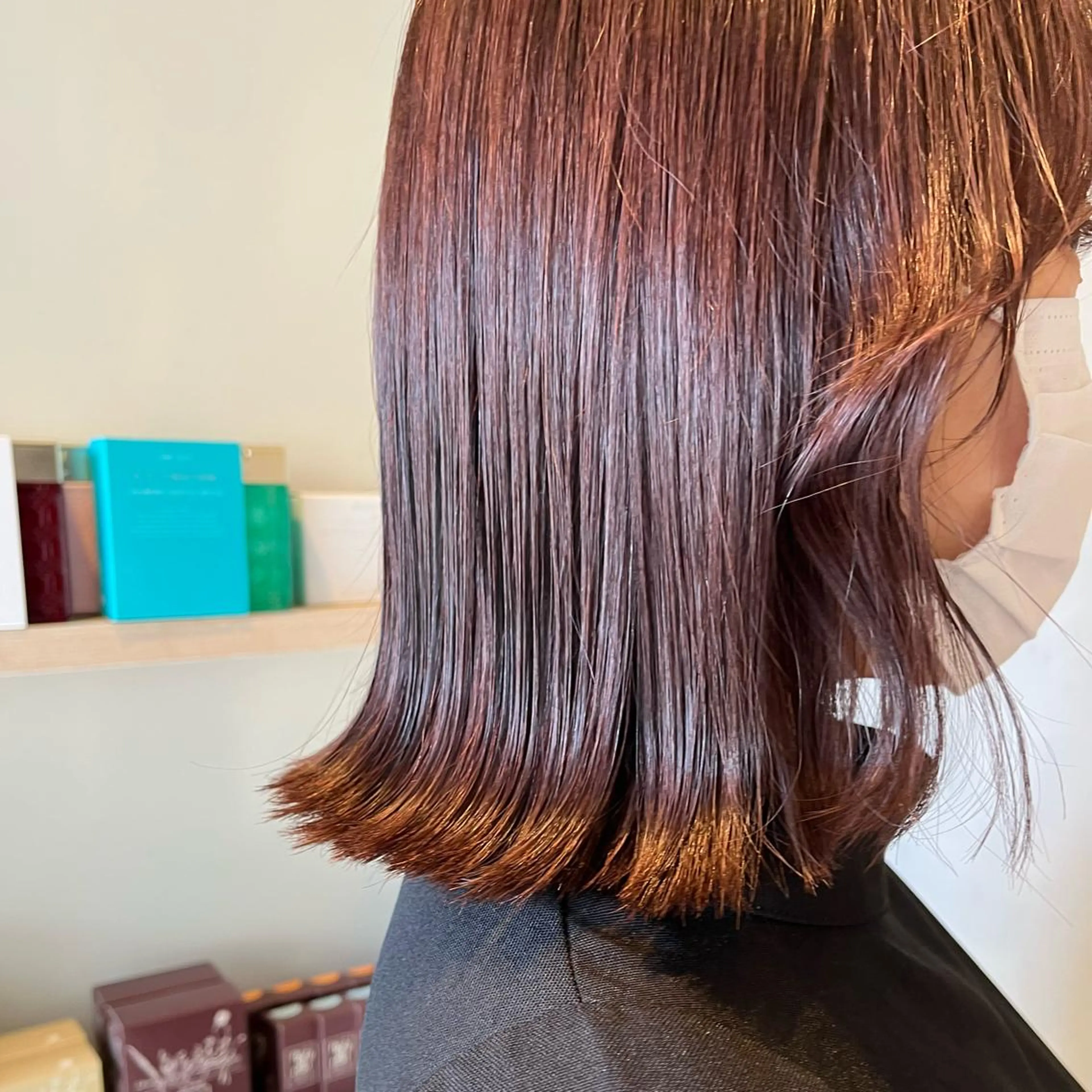 ミディアム カット ヘアカラー ROCCO east / りんなのヘアスタイル