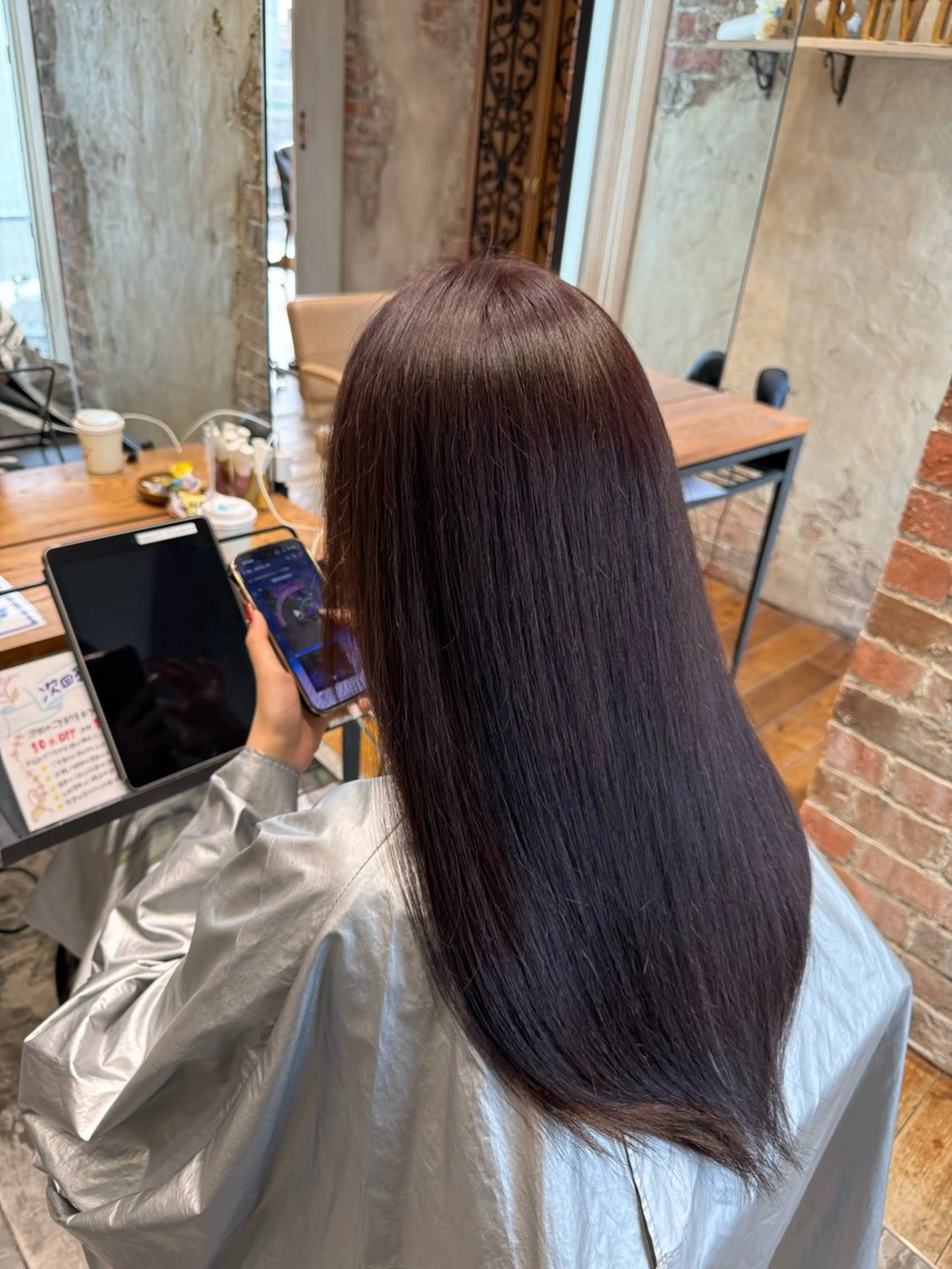 ロング 新宿／透明感カラー/ 髪質改善/早野大空のヘアスタイル