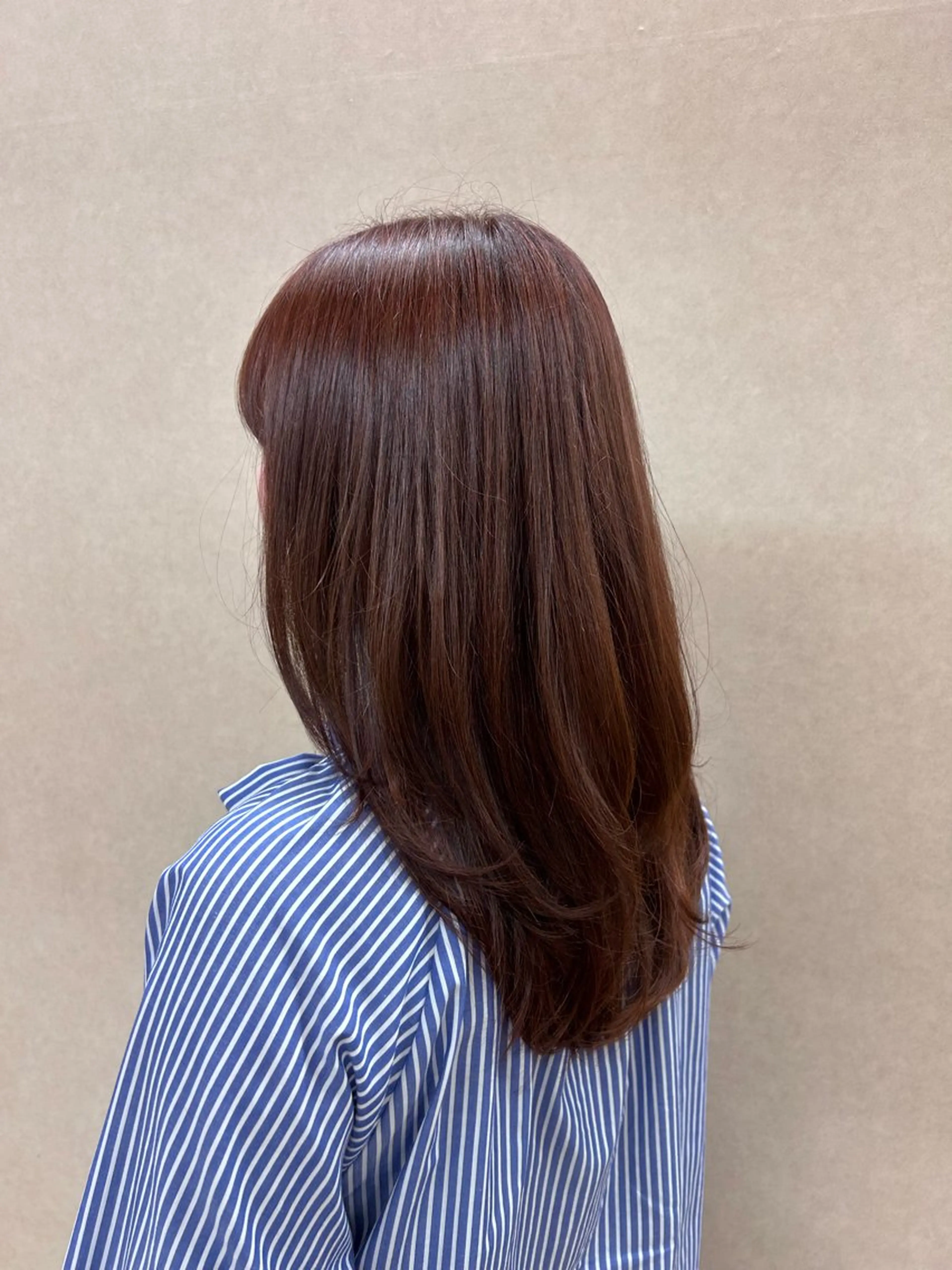 カラー ヘアカラー トリートメント 艶カラー🫧/ 板倉かなみのヘアスタイル