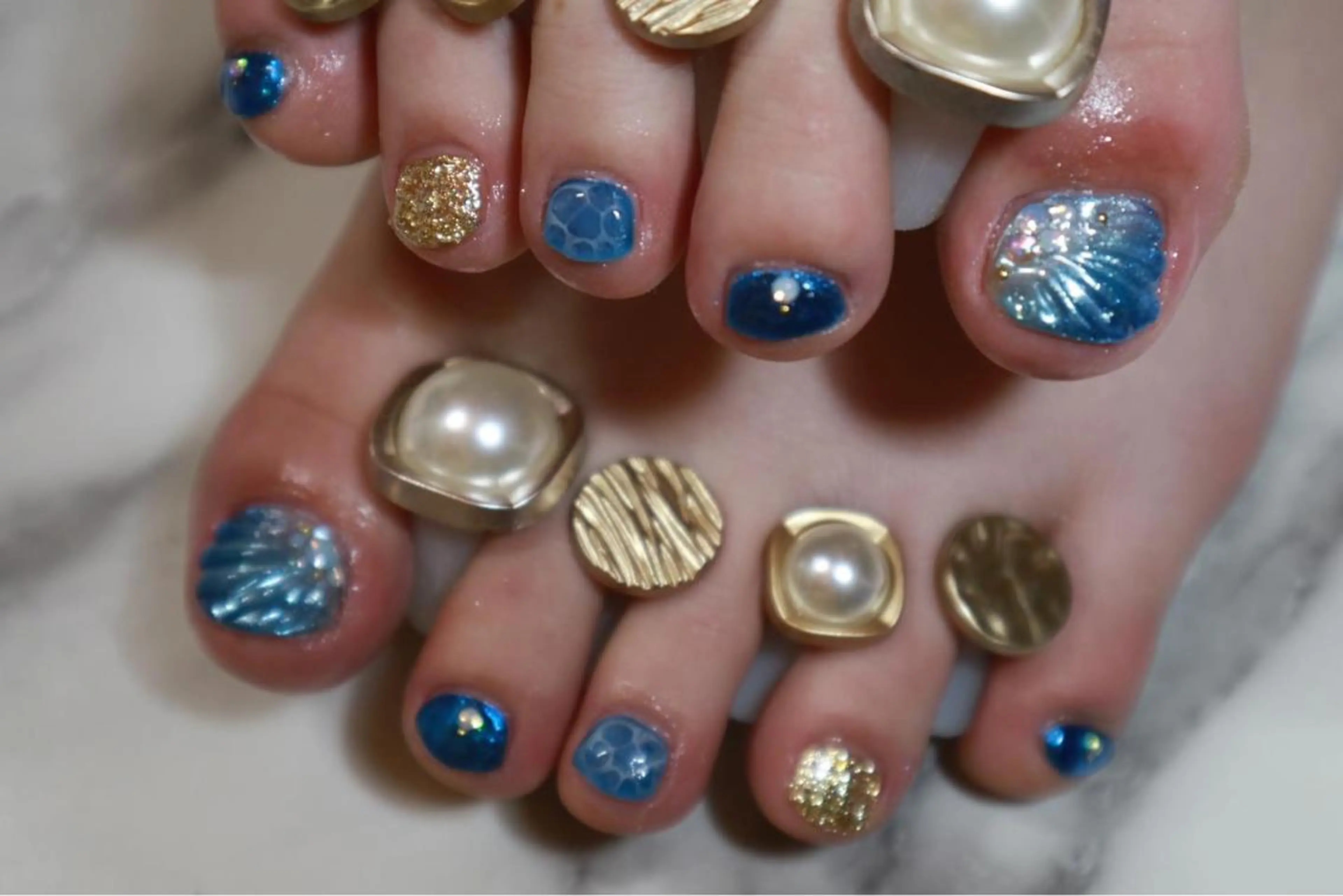 ネイル フットネイル Nail &Beauty Salon ☆Kirari☆所属・ビューティサロン ☆Kirari☆のネイルデザイン