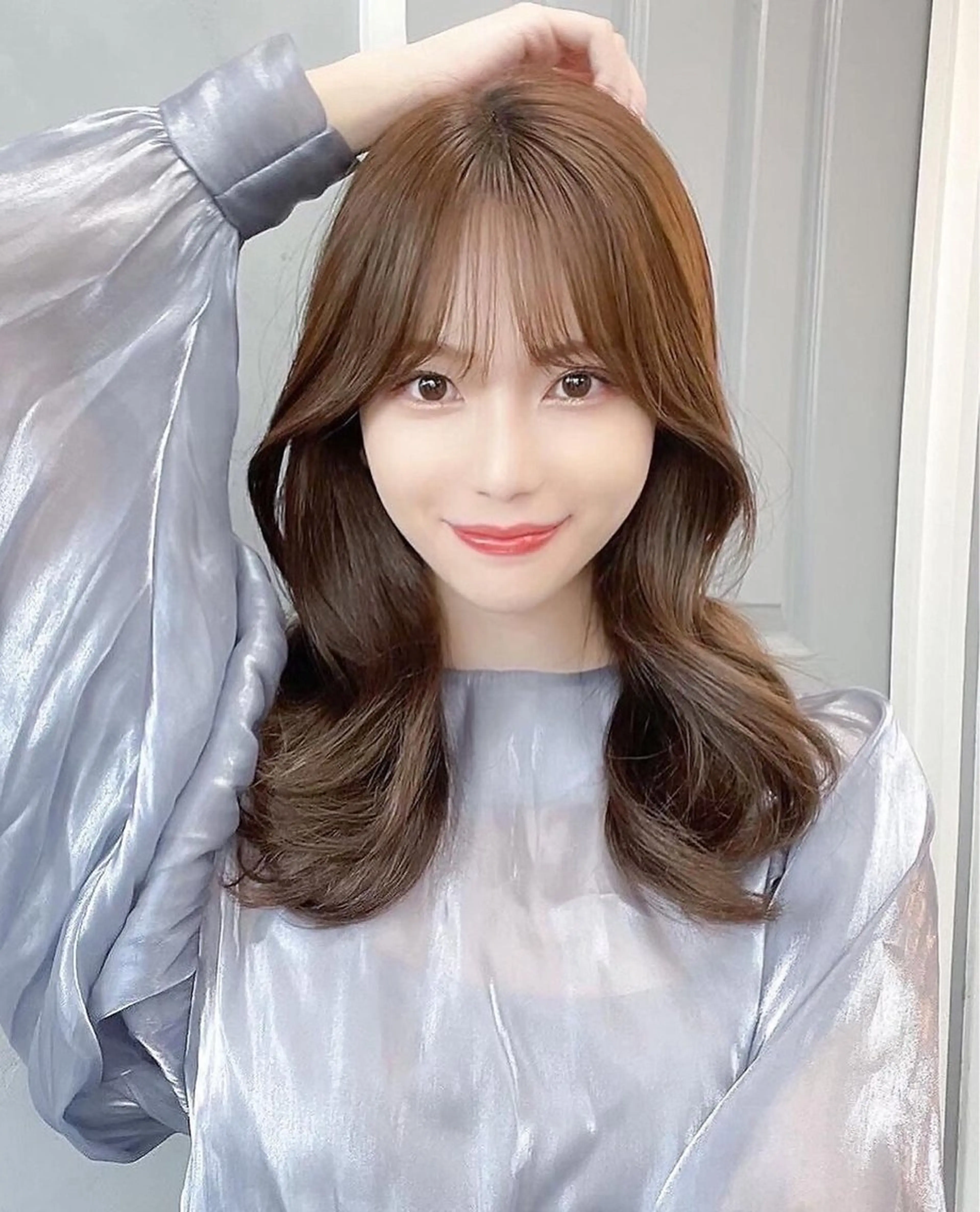 セミロング カラー カット ヘアカラー トリートメント silk-lei🌈 川井雄太のヘアスタイル