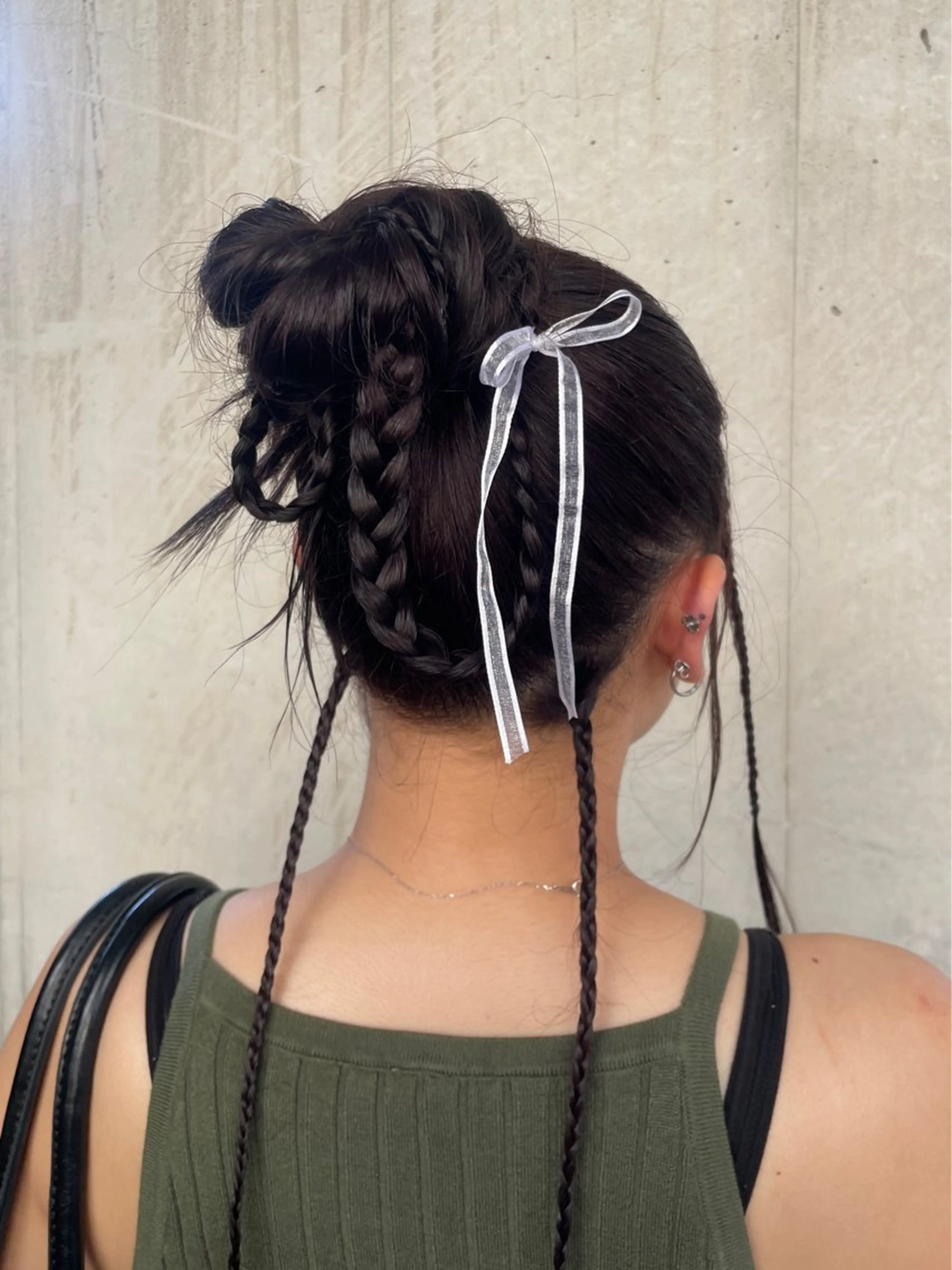 ロング カラー ヘアアレンジ 🎀海外ヘア/表参道 Satone🎀のヘアスタイル