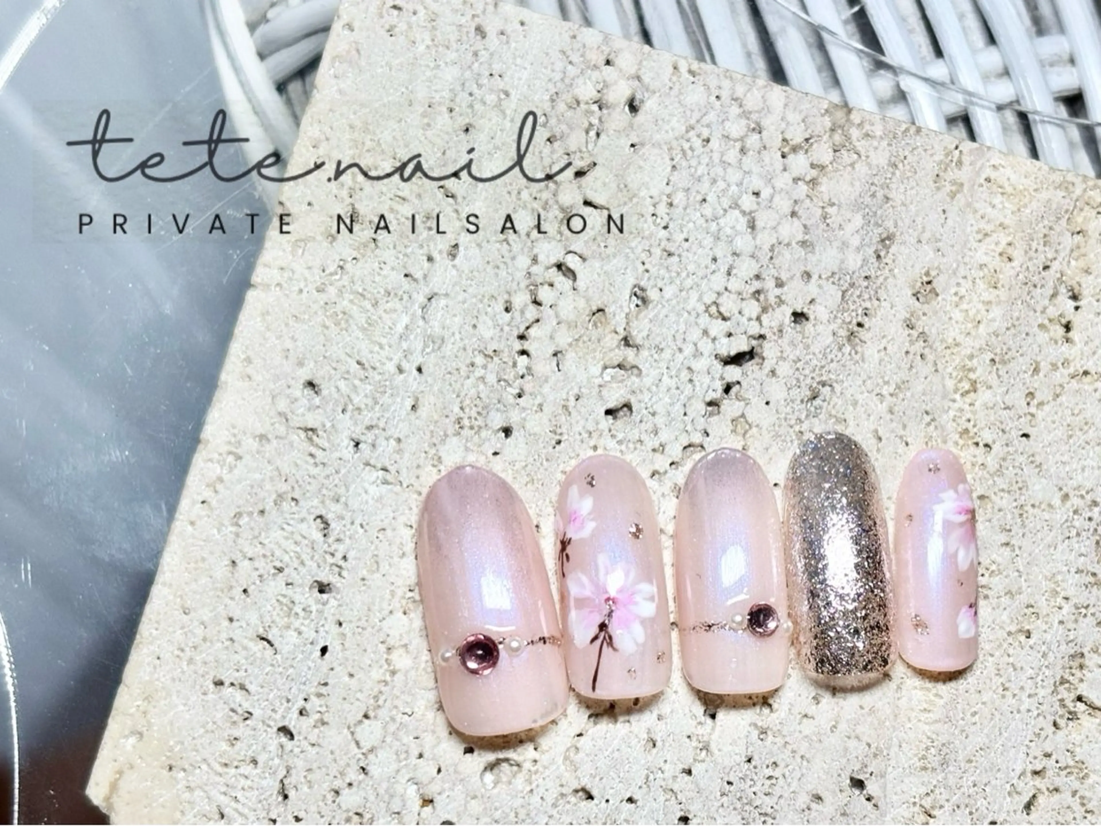 ネイル ハンドネイル tete. nailのネイルデザイン