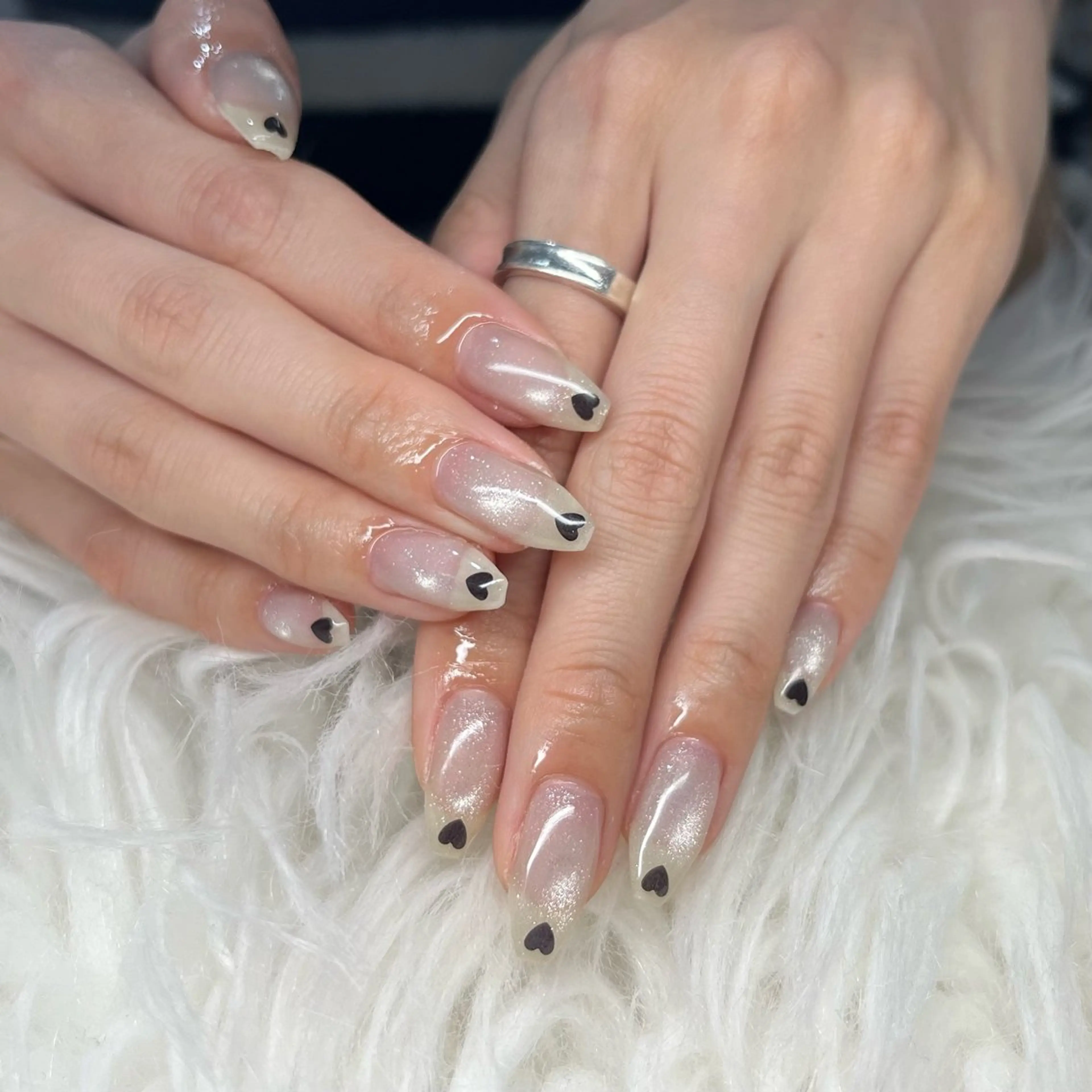 ネイル ハート はあとねいる福島店 SAKIのネイルデザイン