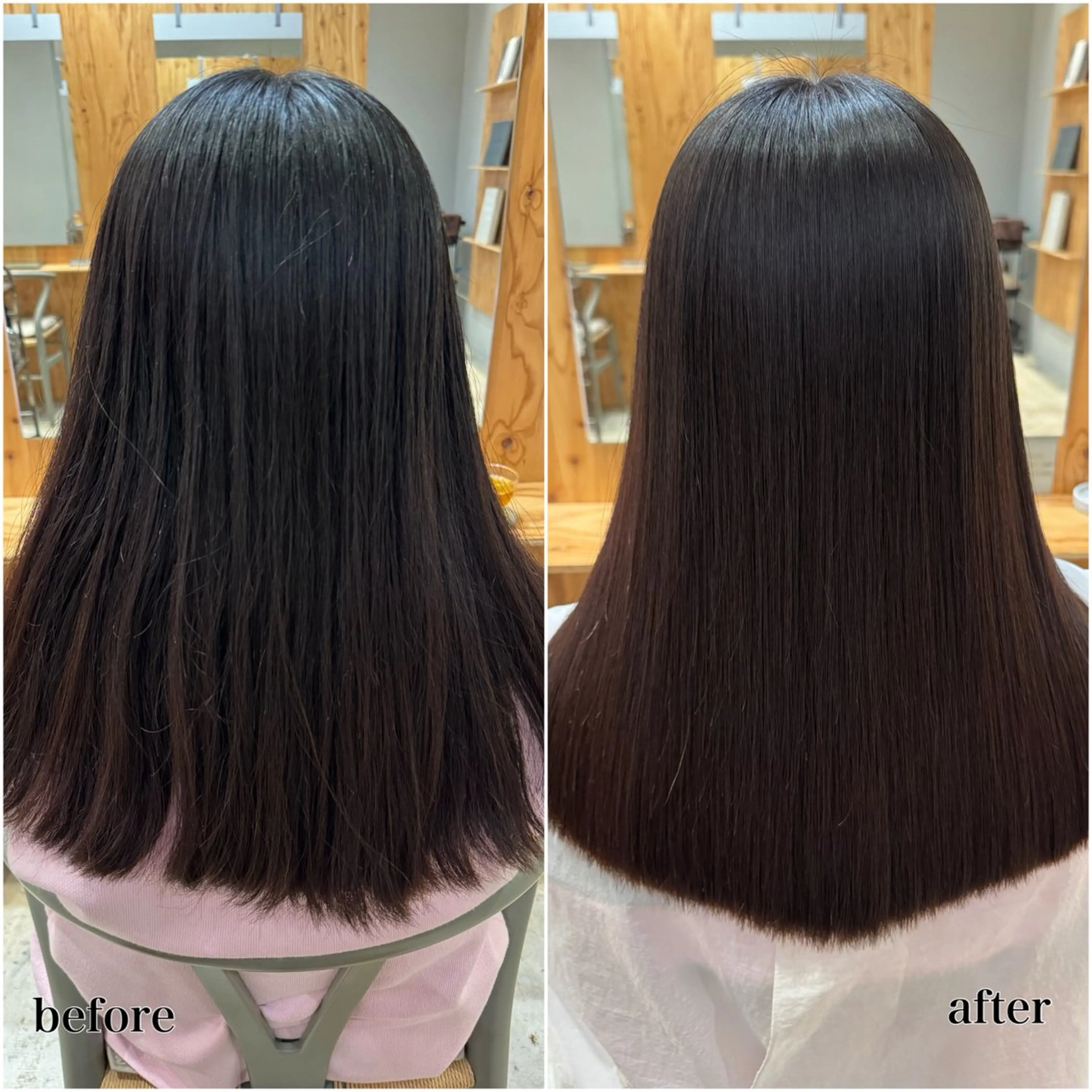 セミロング カット 縮毛矯正 トリートメント 🌿レイヤーボブ/パ ーマ🌿　木梨健太のヘアスタイル