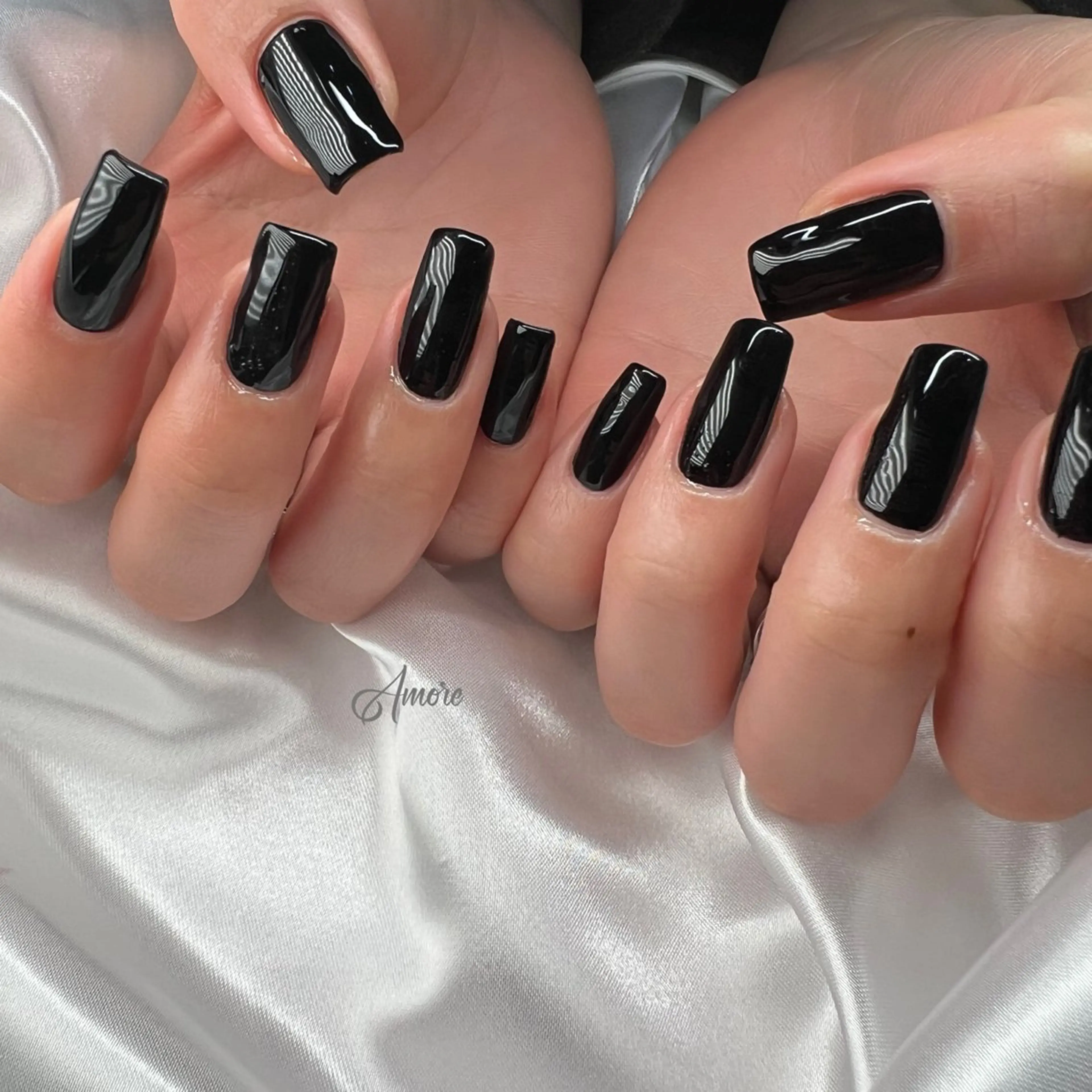 ネイル ジェルネイル キラキラネイル 韓国ネイル パラジェル 冬ネイル You kyehwaのネイルデザイン