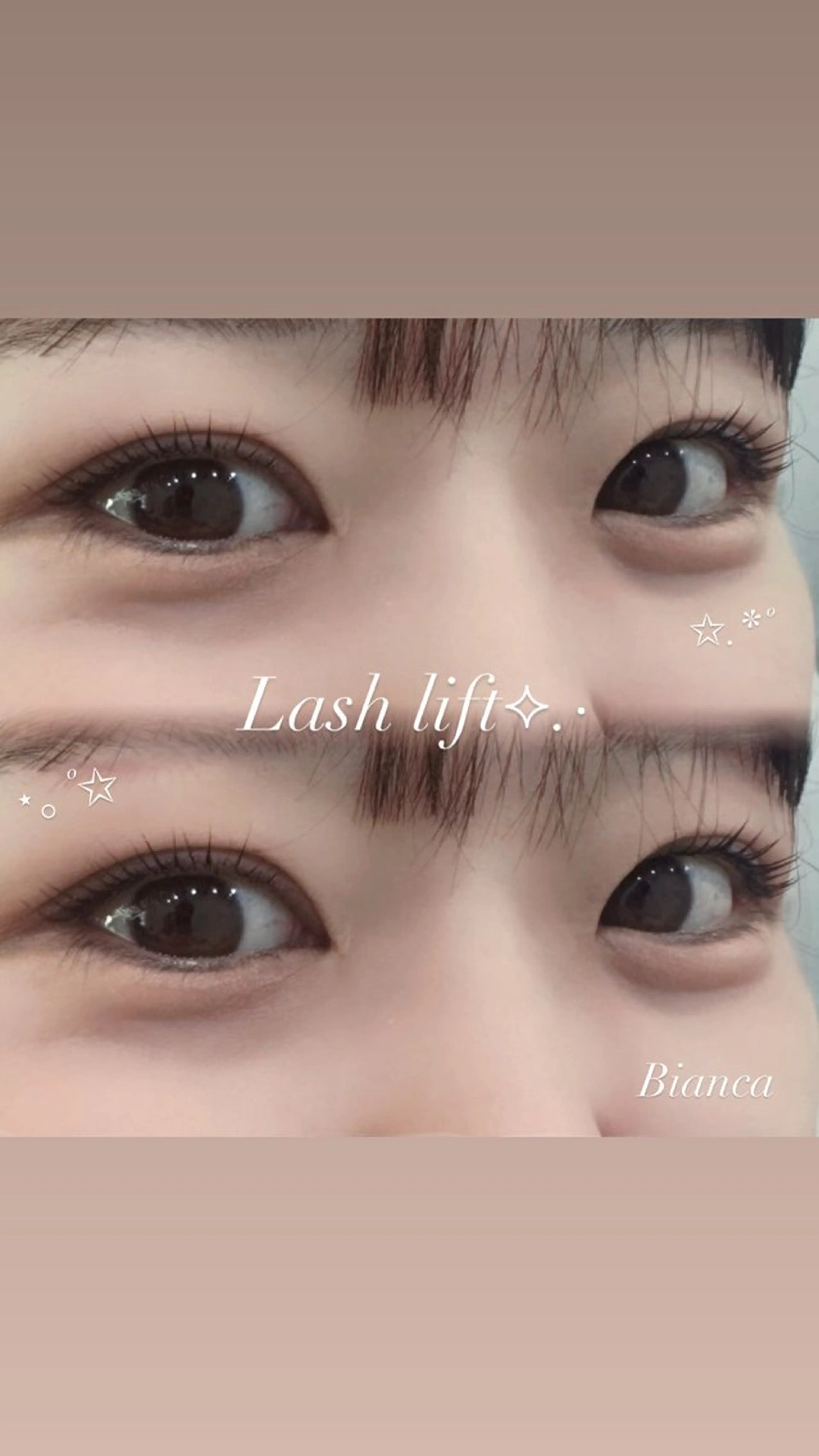 マツエク・マツパ Bianca 荻窪 RINAのマツエク・マツパデザイン