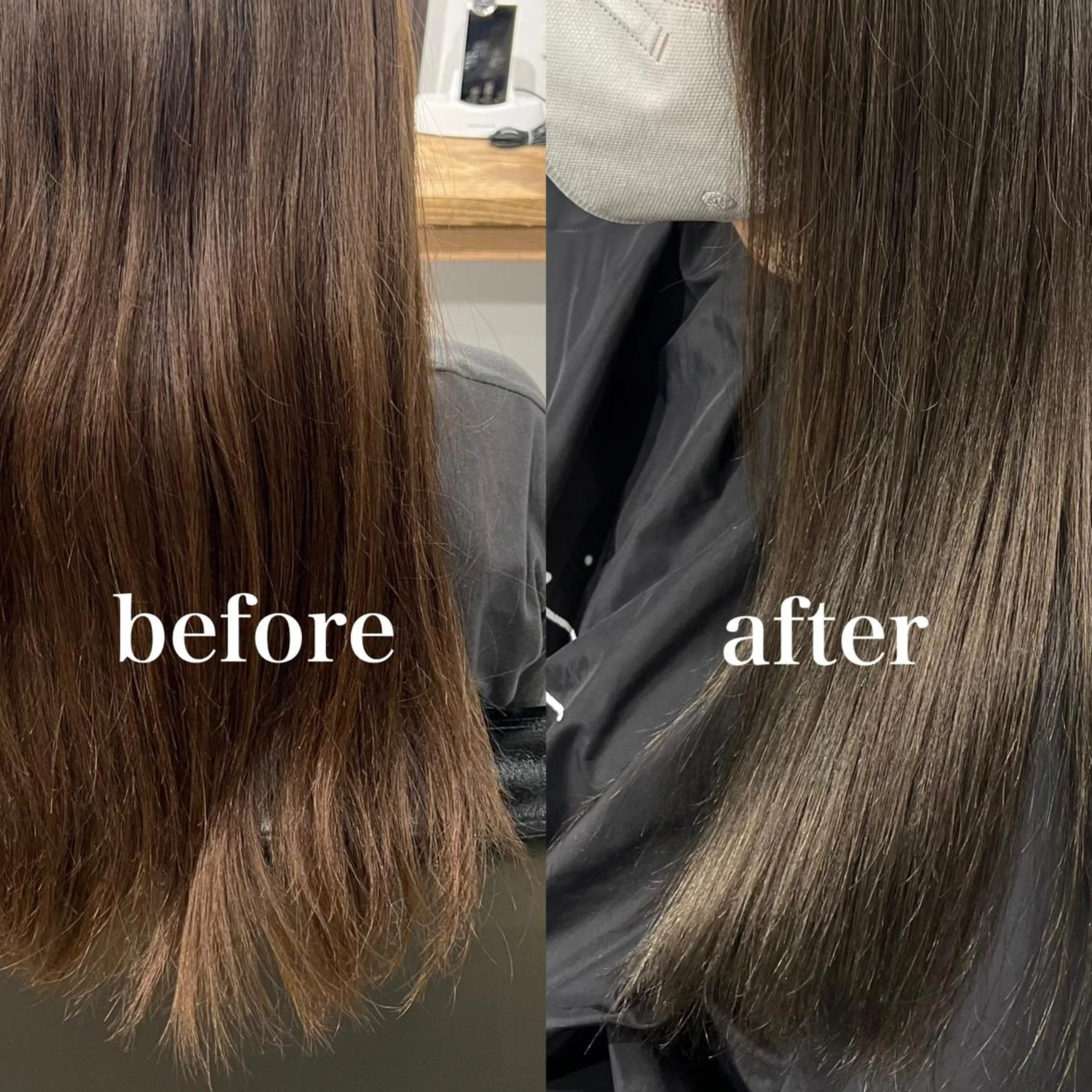 ロング カラー nito misakiのヘアスタイル