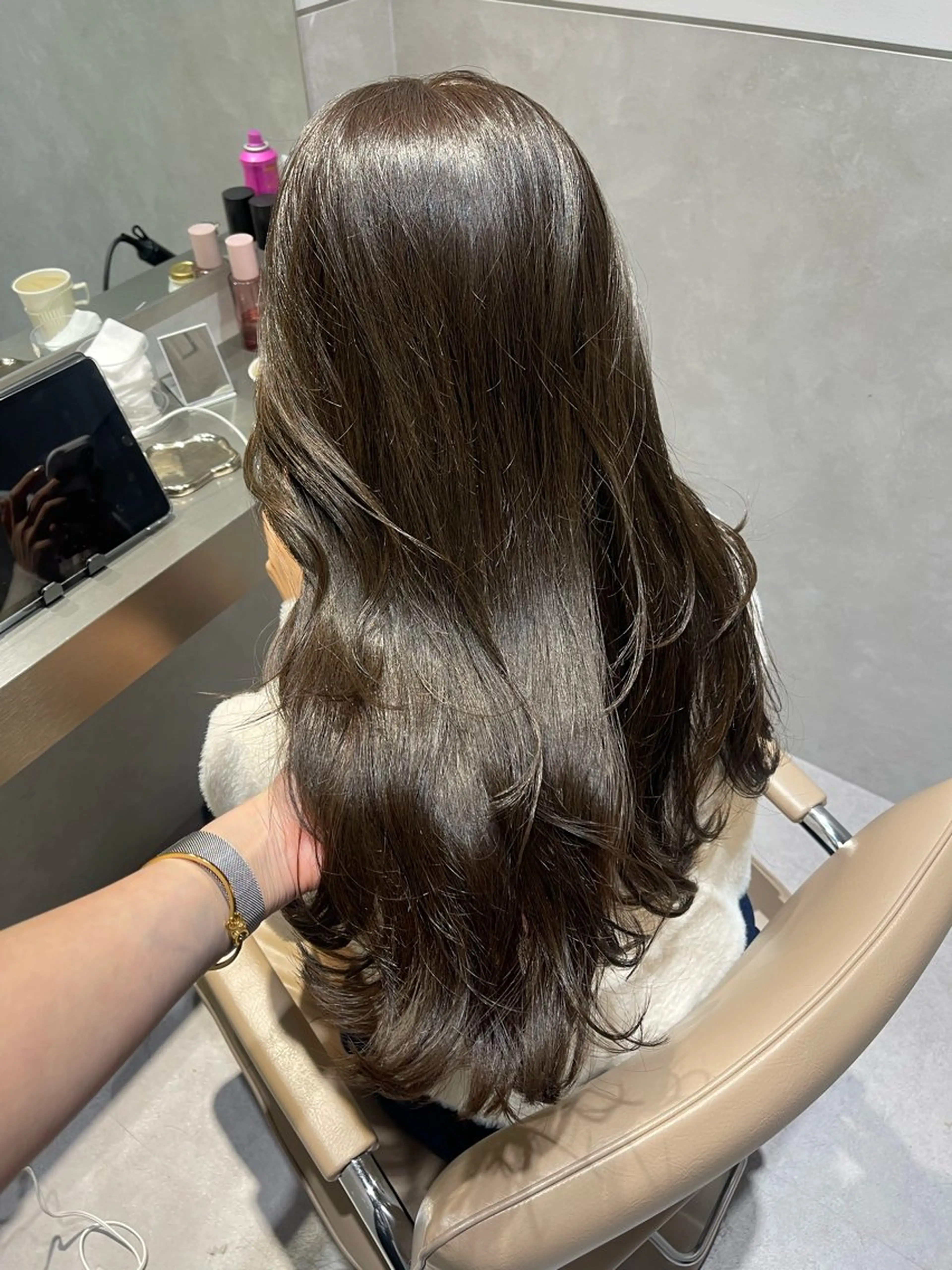 ロング レイヤーカット ラベンダー/レイヤー スタイル🤎mamiのヘアスタイル