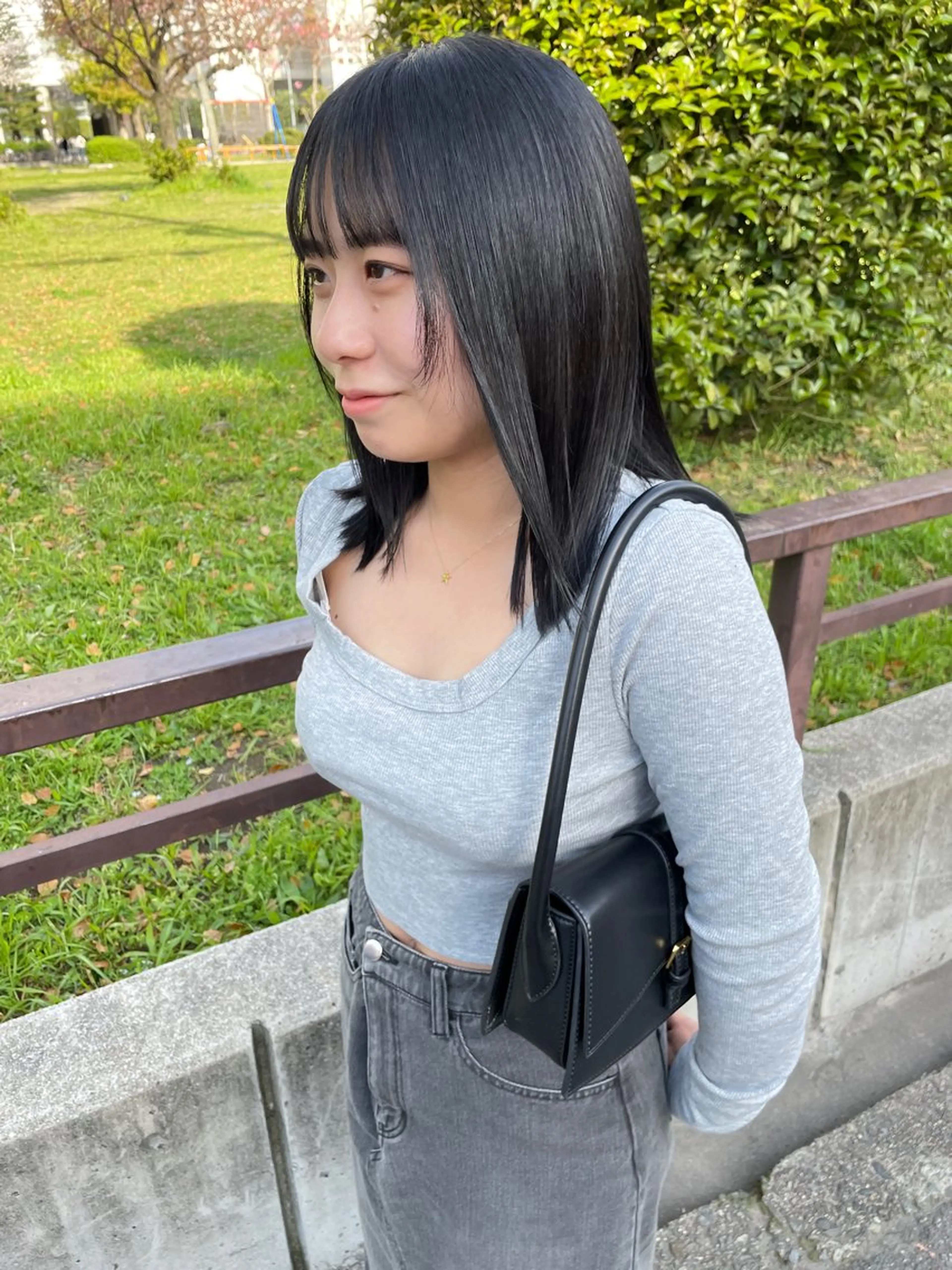 ミディアム カット ヘアカラー トリートメント fubuki🪷 似合わせカットカラーのヘアスタイル