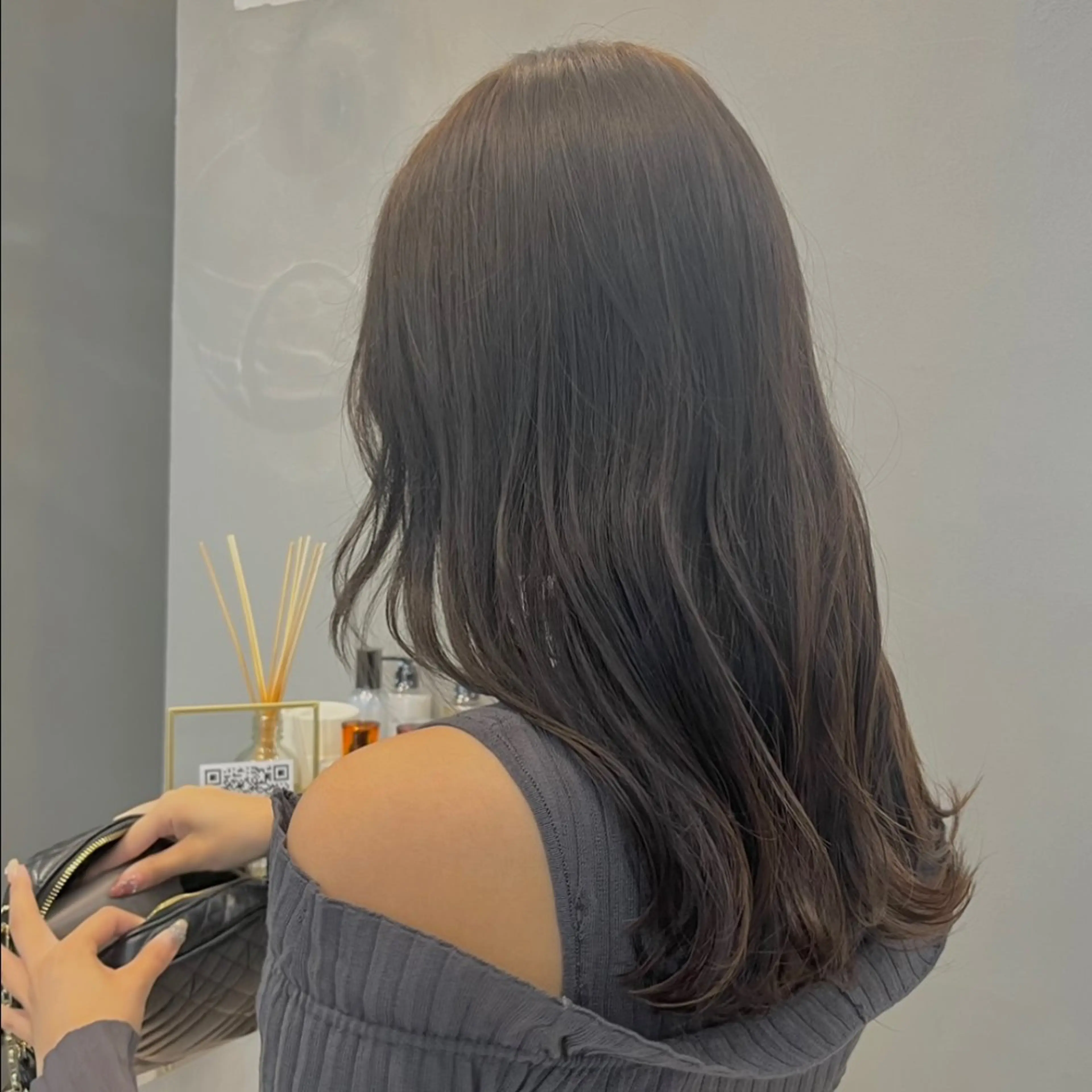 セミロング カット ヘアカラー トリートメント *Zina S * Natsukiのヘアスタイル