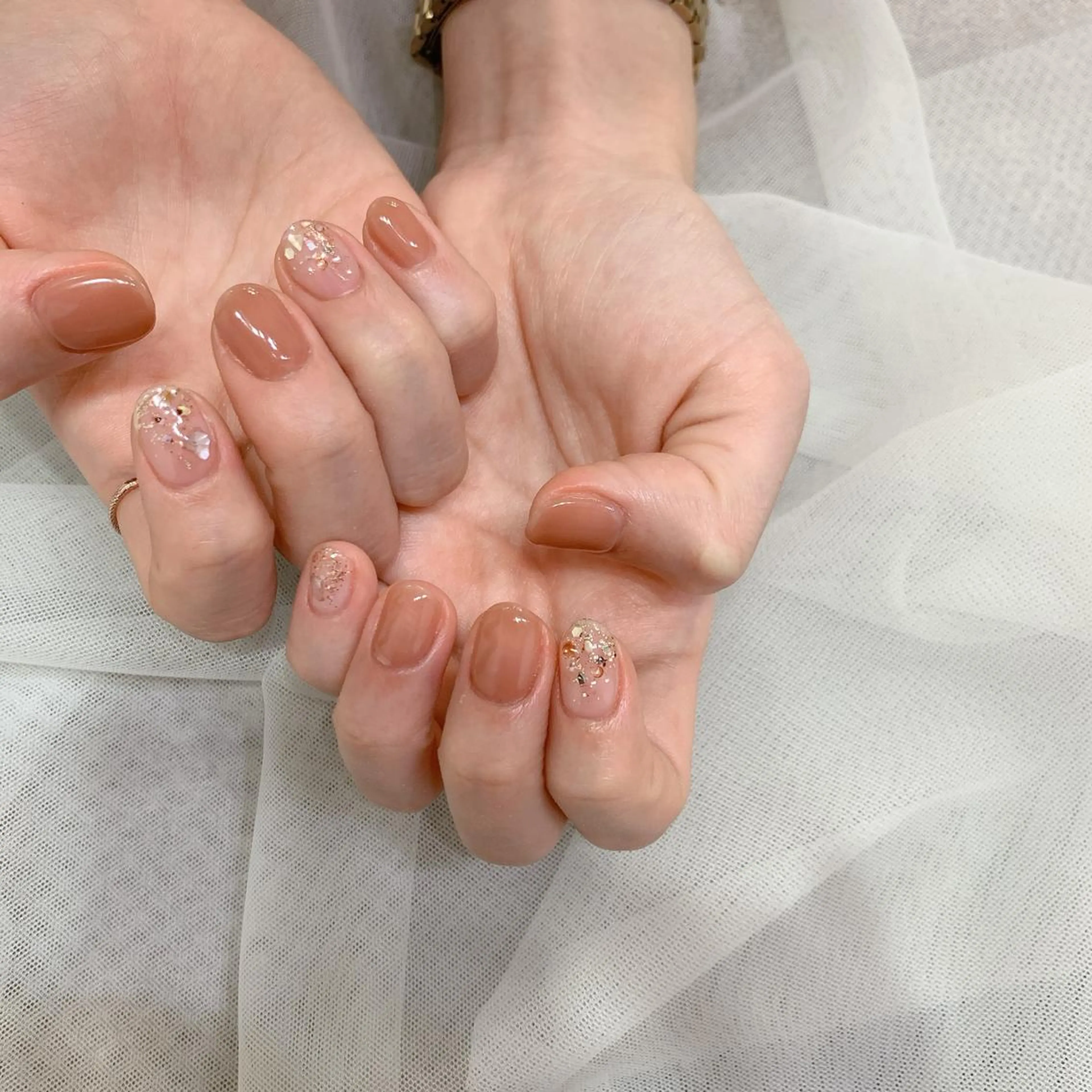 ネイル 新宿ニュアンスネイル makotoのネイルデザイン