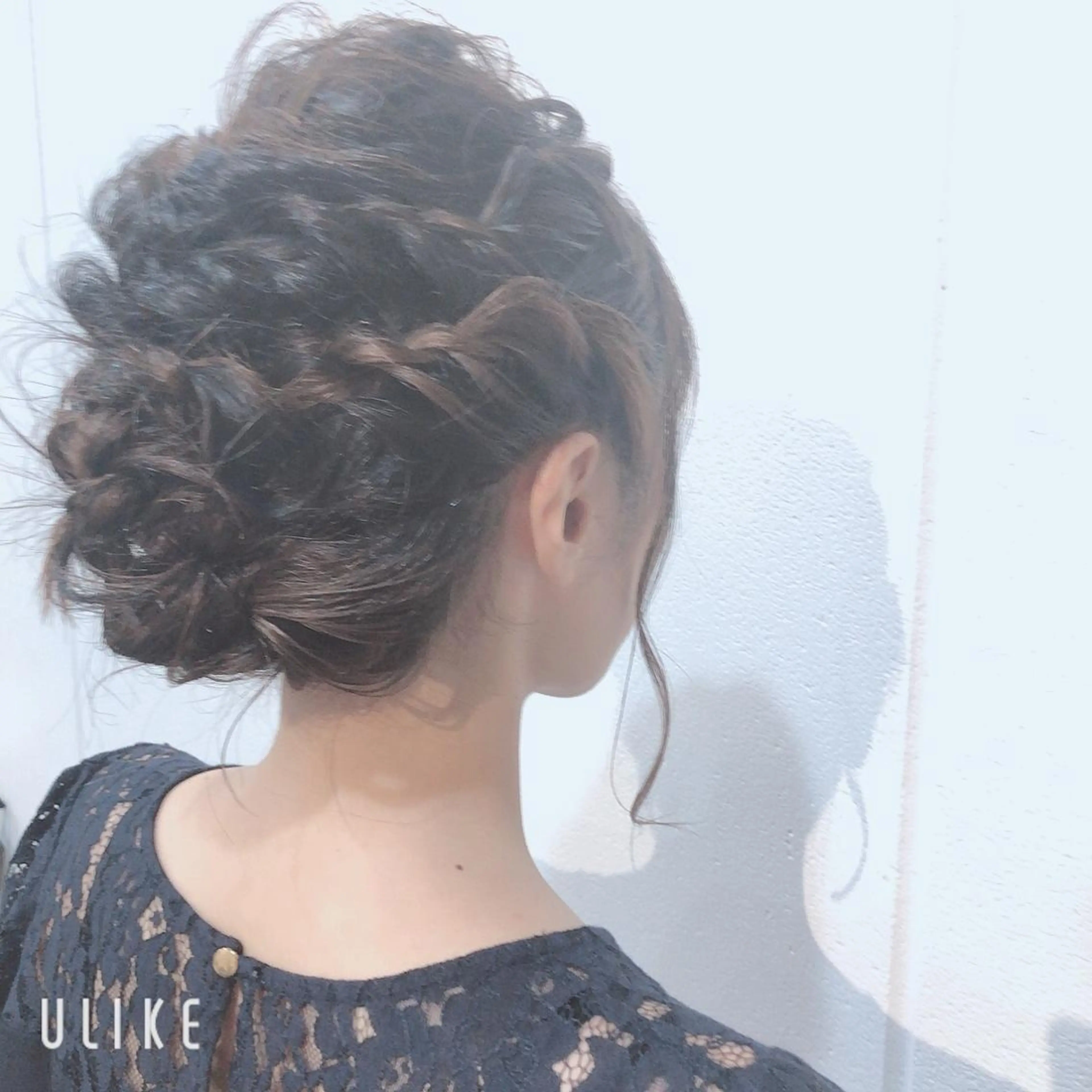 ミディアム カラー ヘアアレンジ cherir髪質改善 パーソナルカラー診断のヘアスタイル