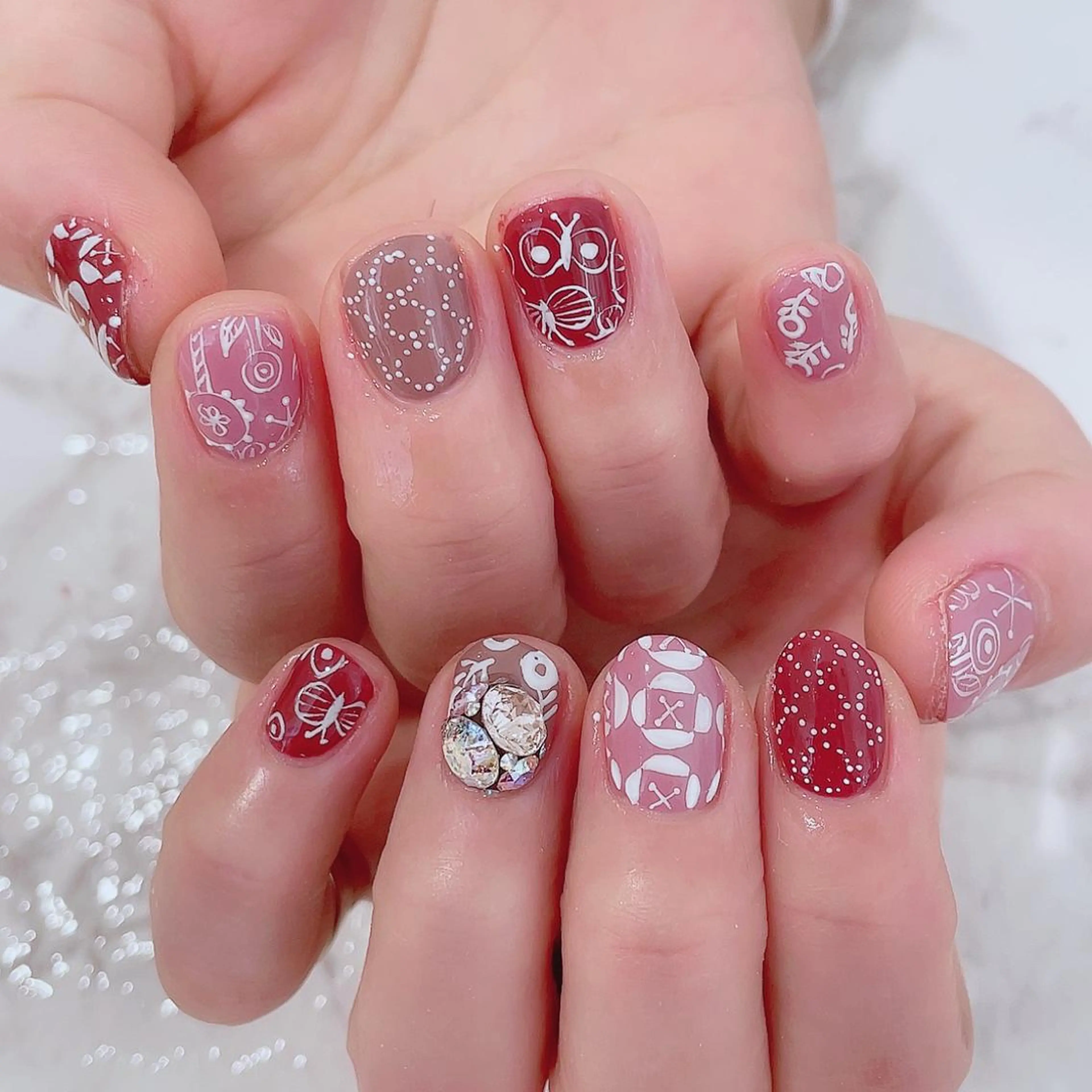 ネイル ハンドネイル ハンドケア nailsalon SuMILEのネイルデザイン