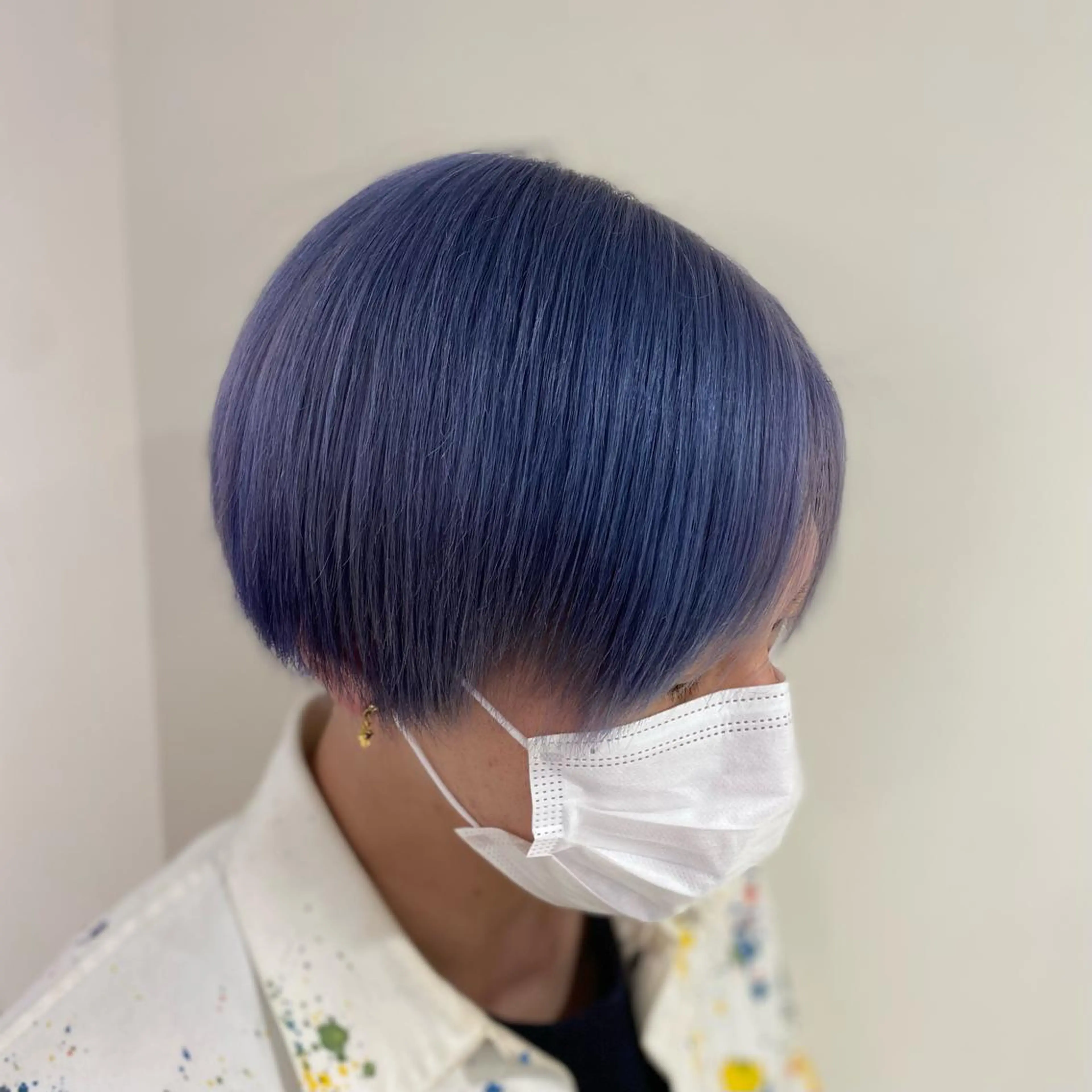 ショート カラー メンズ ヘアカラー トリートメント 橋本 琉磨のヘアスタイル