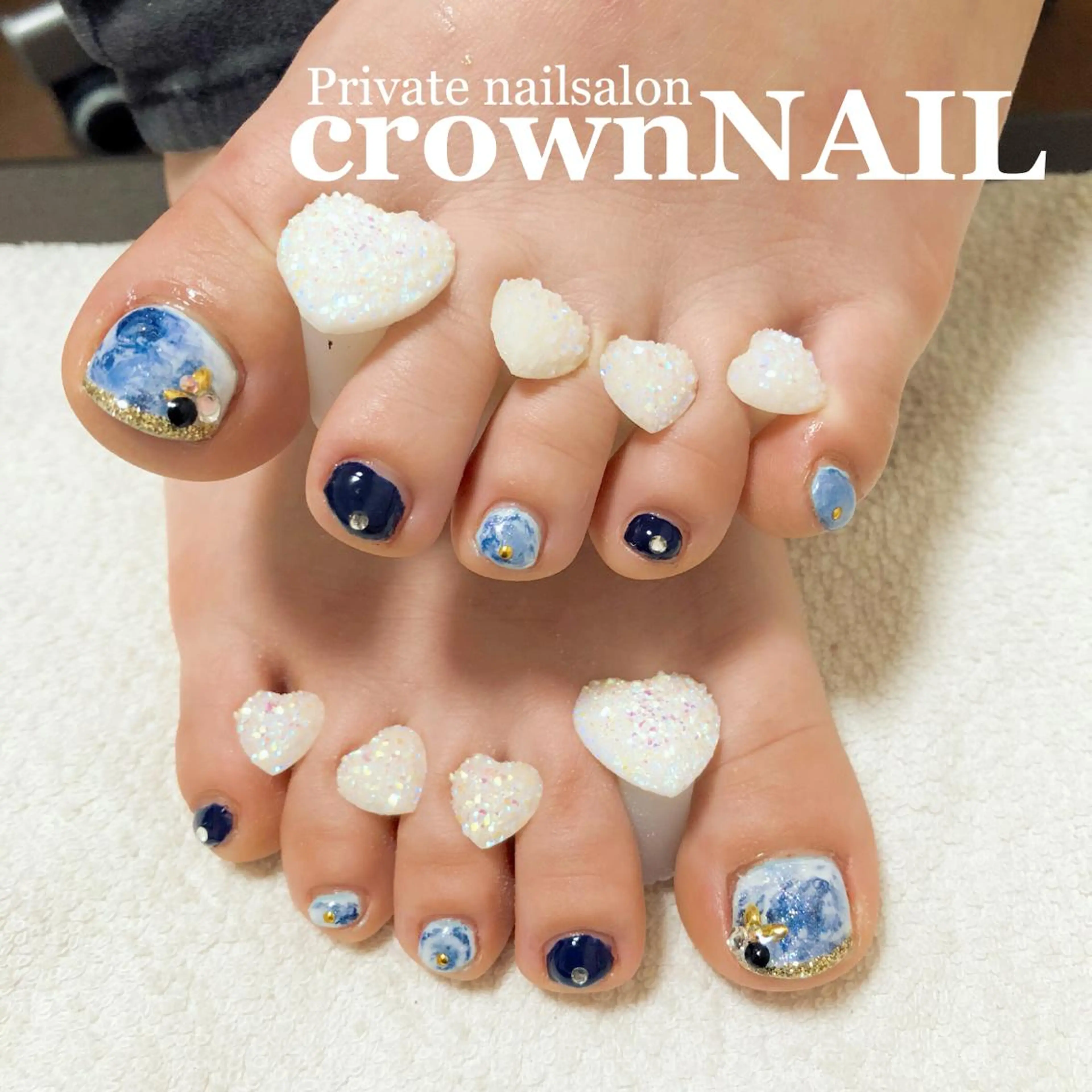 キッズ ネイル フットネイル ensowa✱laf NAILのネイルデザイン