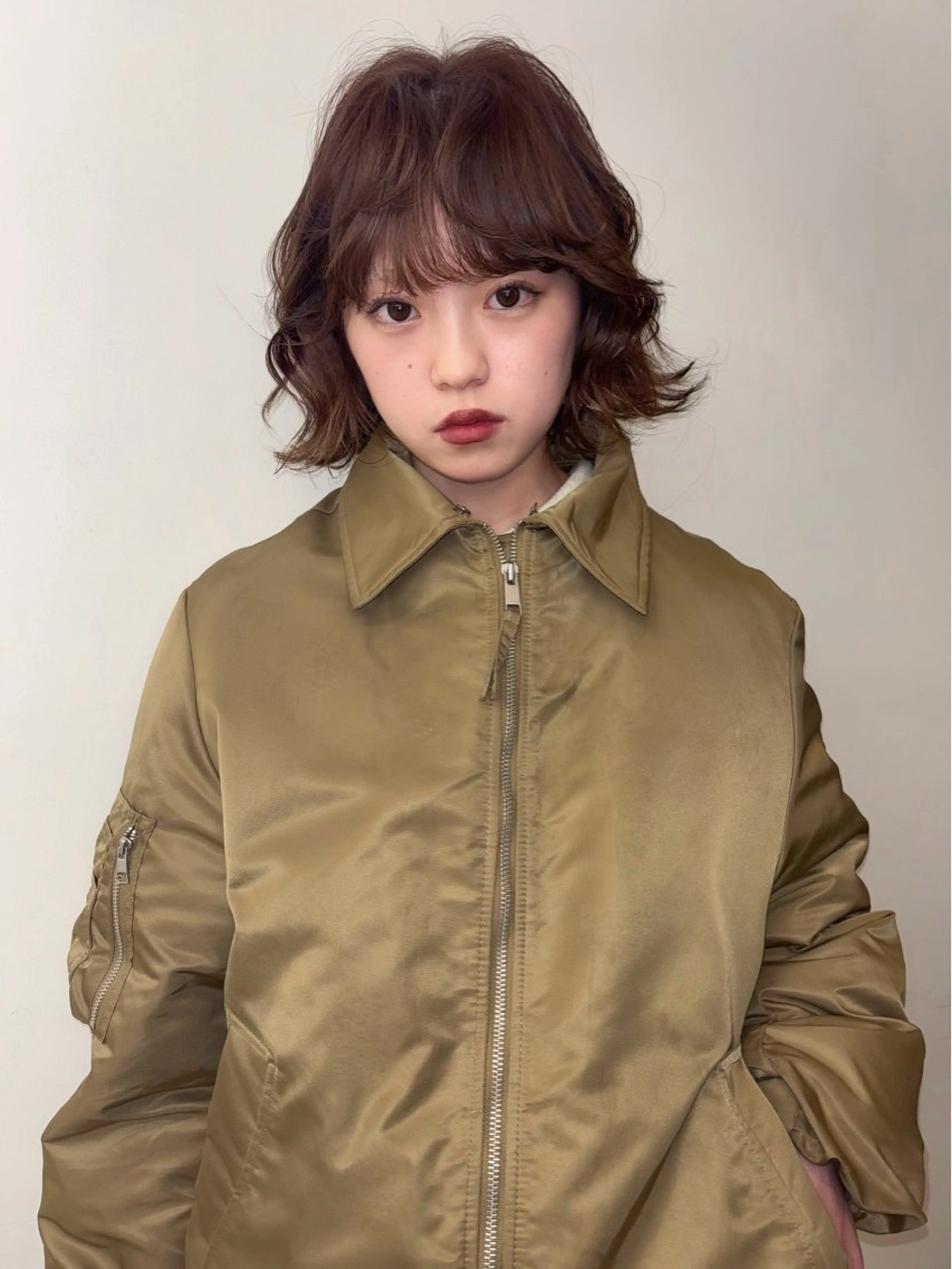 ミディアム ななみ/yew /カラーモデル募集中のヘアスタイル