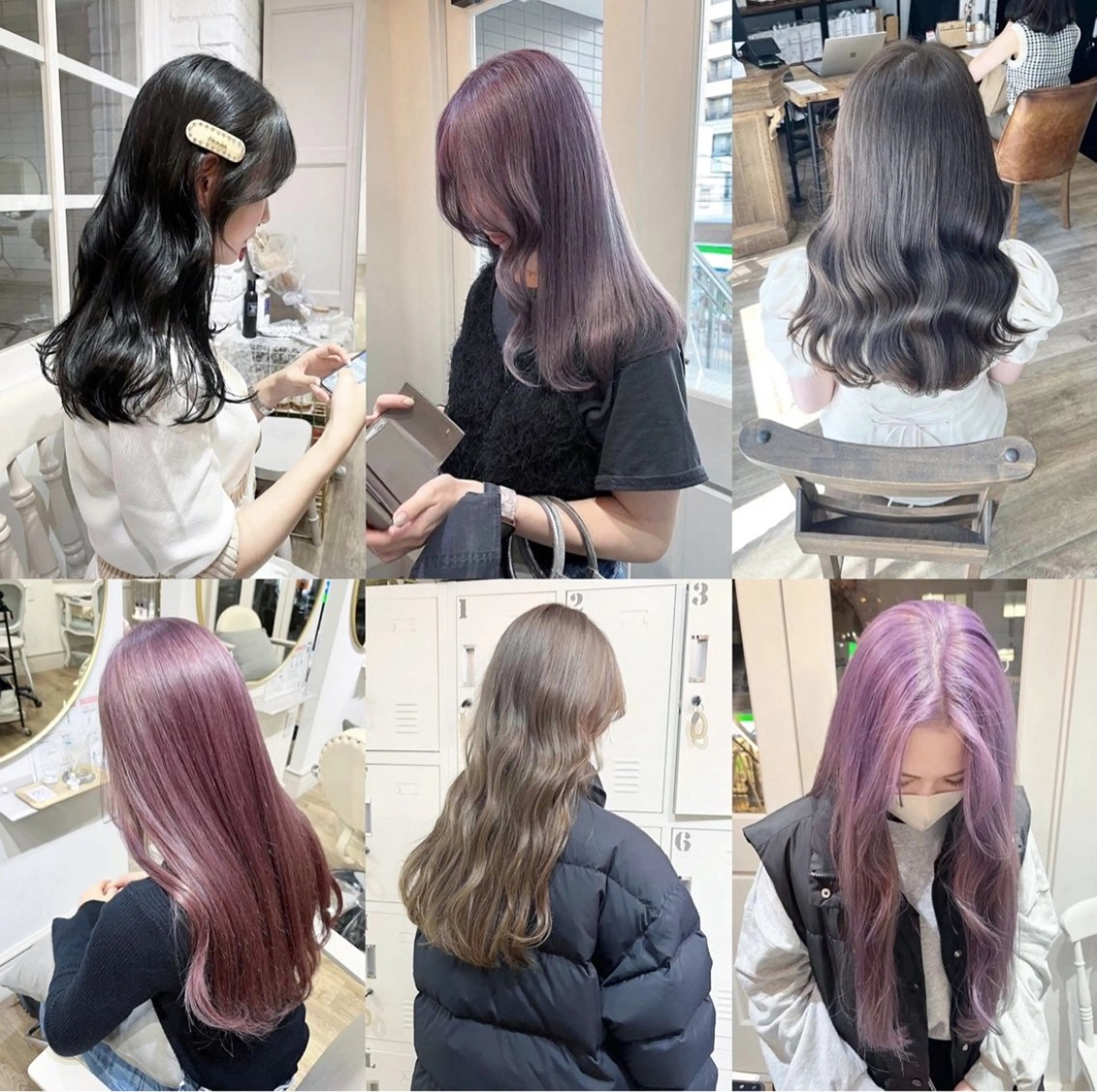 ロング カラー ハイトーンカラー ラベンダーカラー ピンクカラー ピンクラベンダー 似合わせカット 𝗺𝗶𝗸𝘂♡ 似合わせ🎀のヘアスタイル