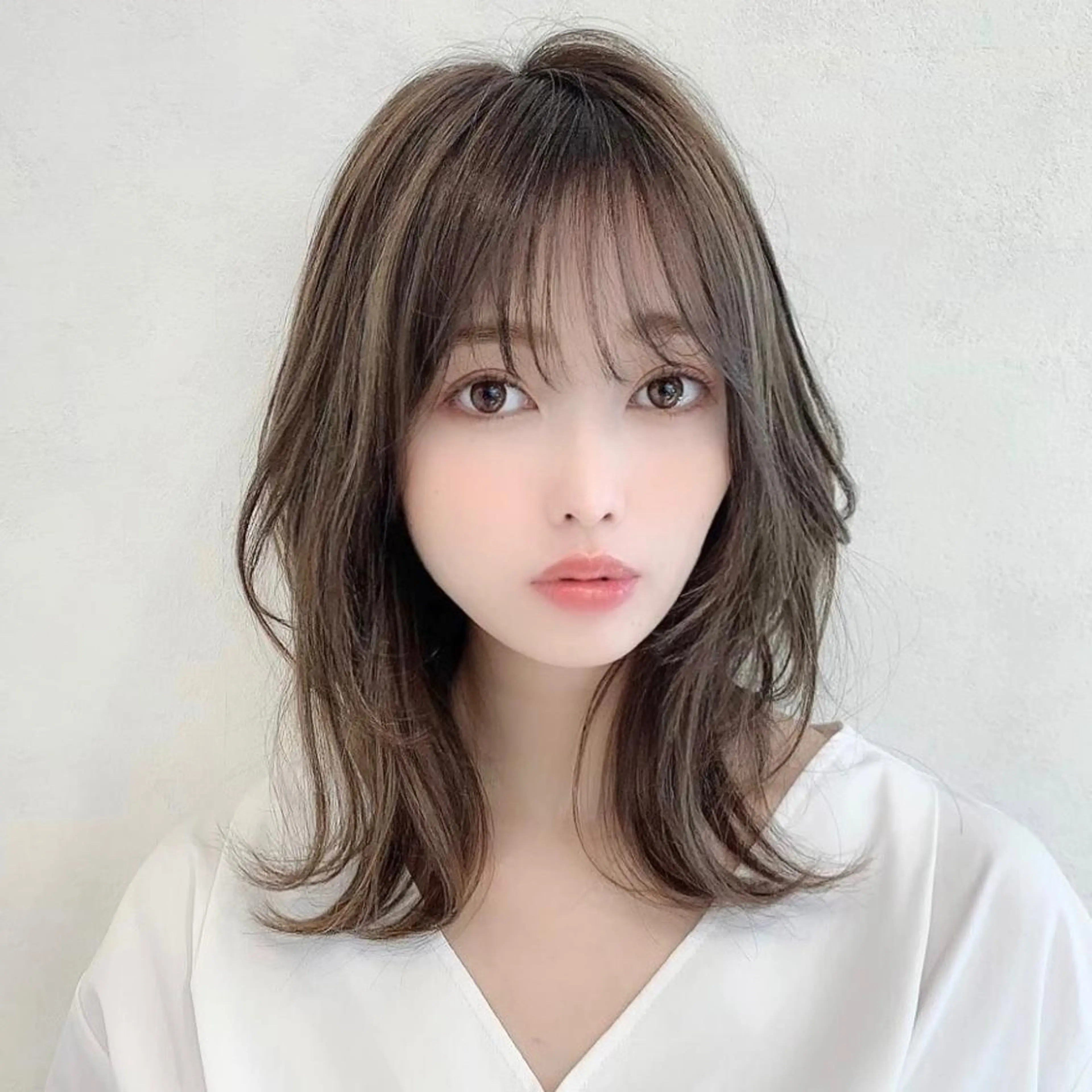 セミロング カラー パーマ ヘアアレンジ 【店長】 マツモトタクヤのヘアスタイル