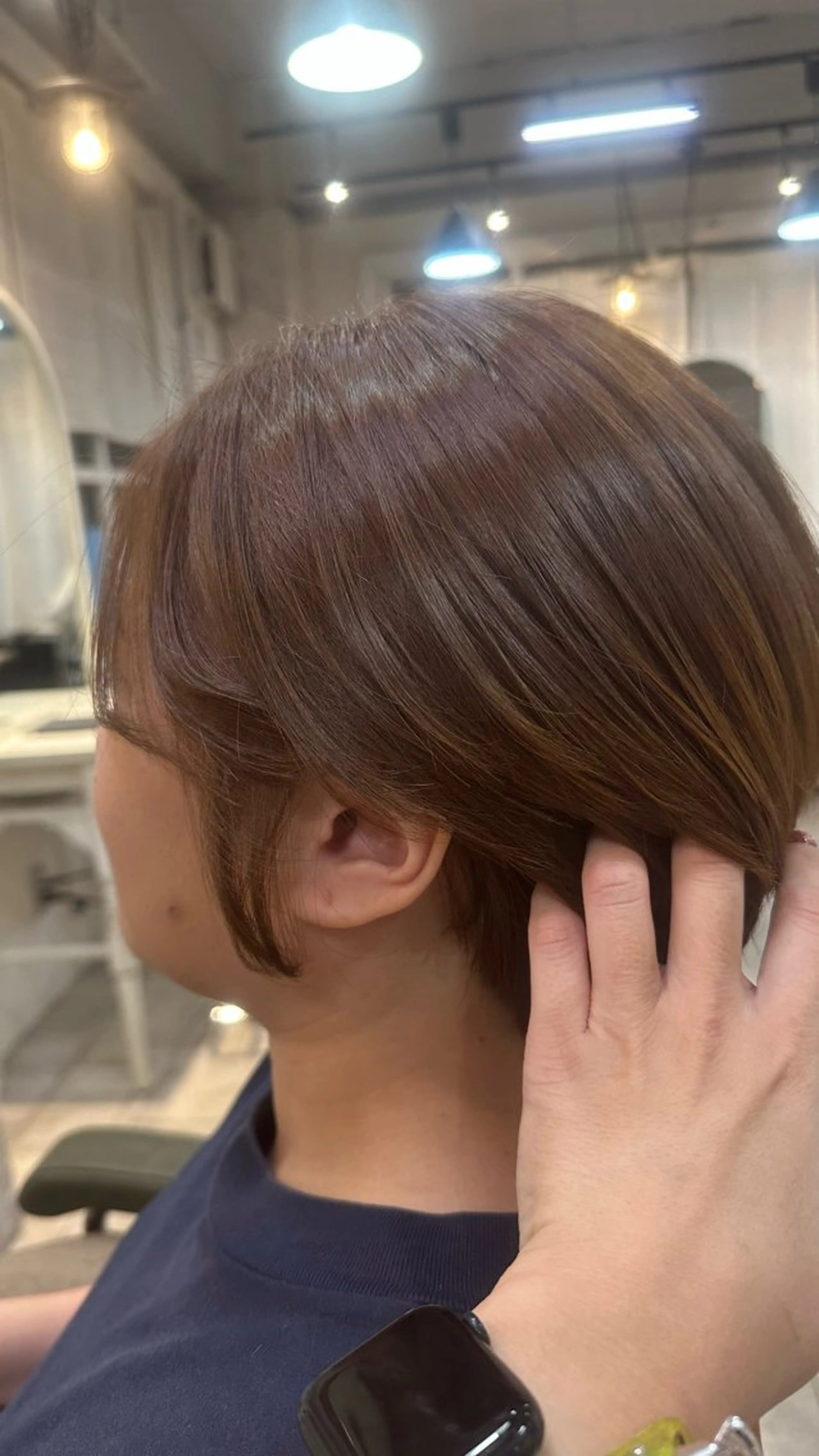 ショート 新垣 亜美のヘアスタイル