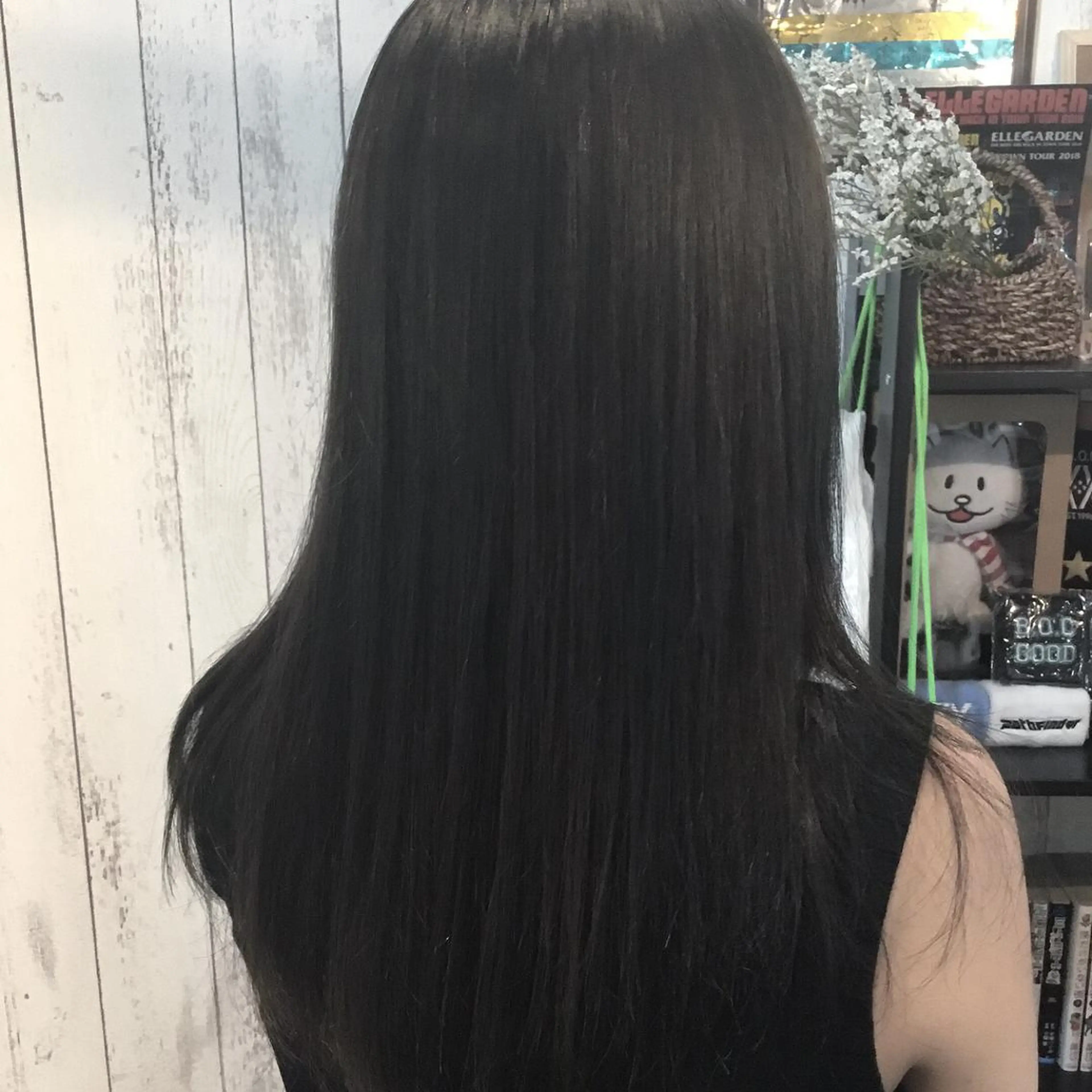 ロング カラー 金崎 新吾のヘアスタイル