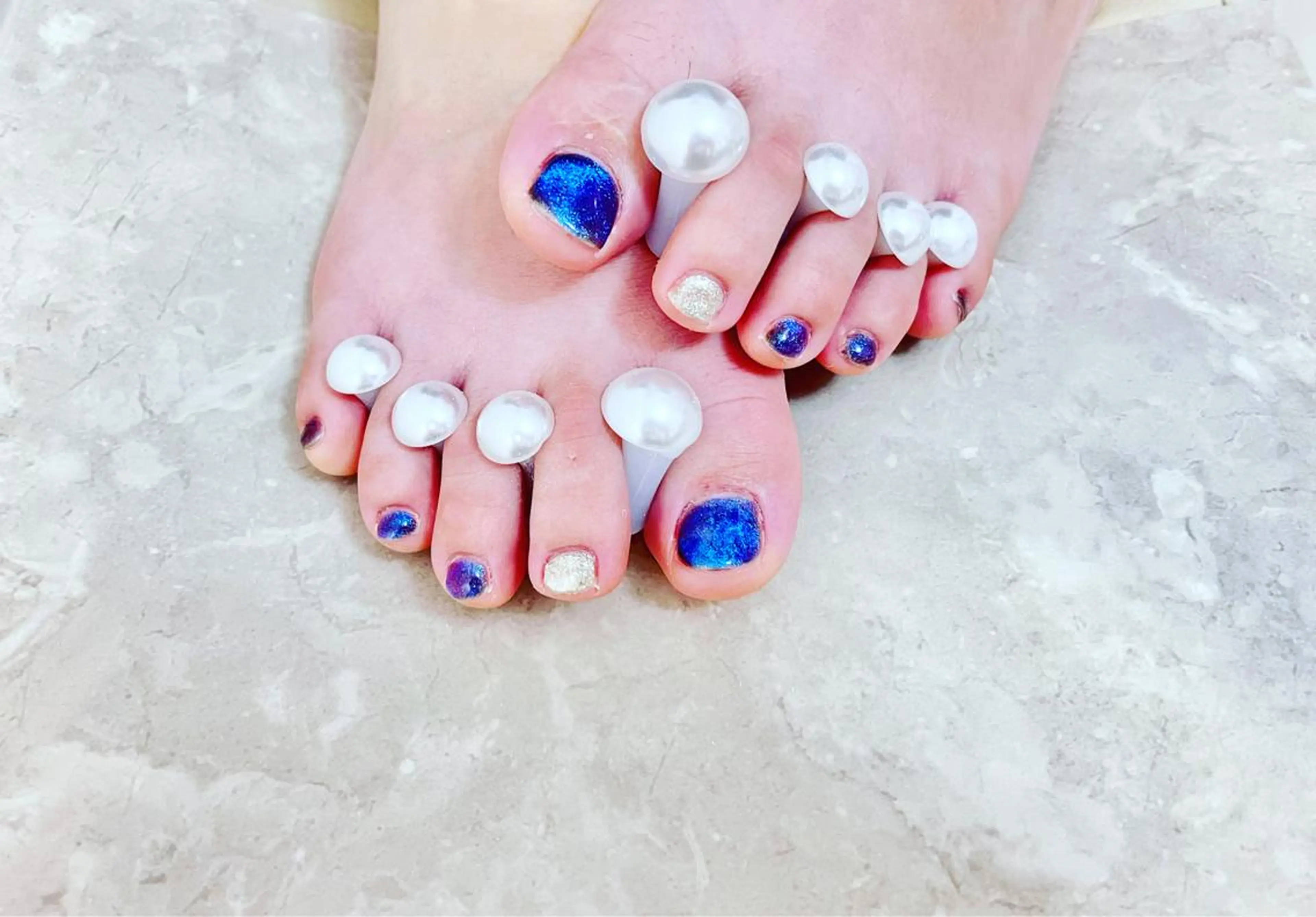 ネイル アートネイル フットネイル マグネットネイル Luxy YUKIのネイルデザイン