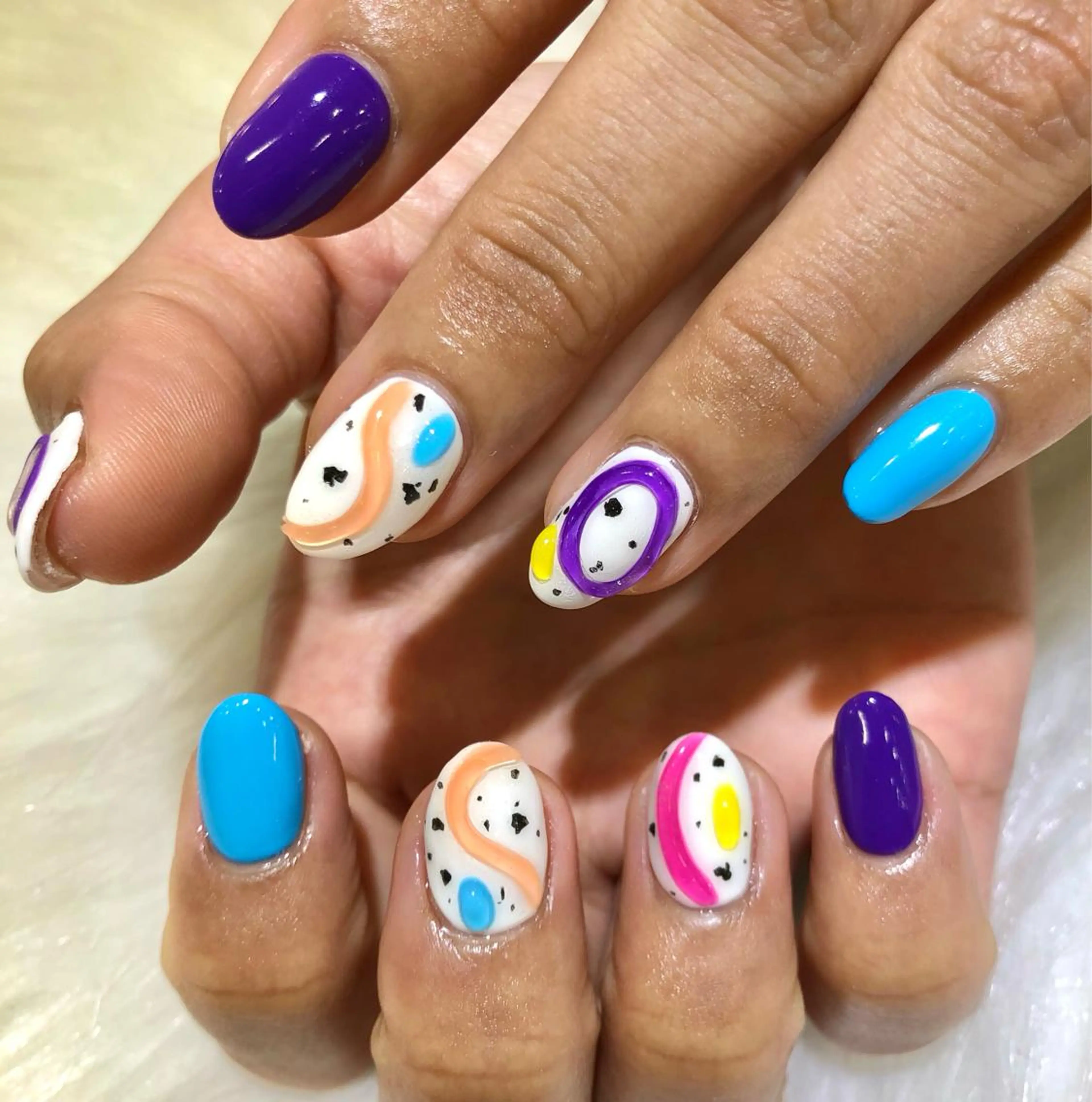 ネイル Silent 話さないネイルサロンのネイルデザイン