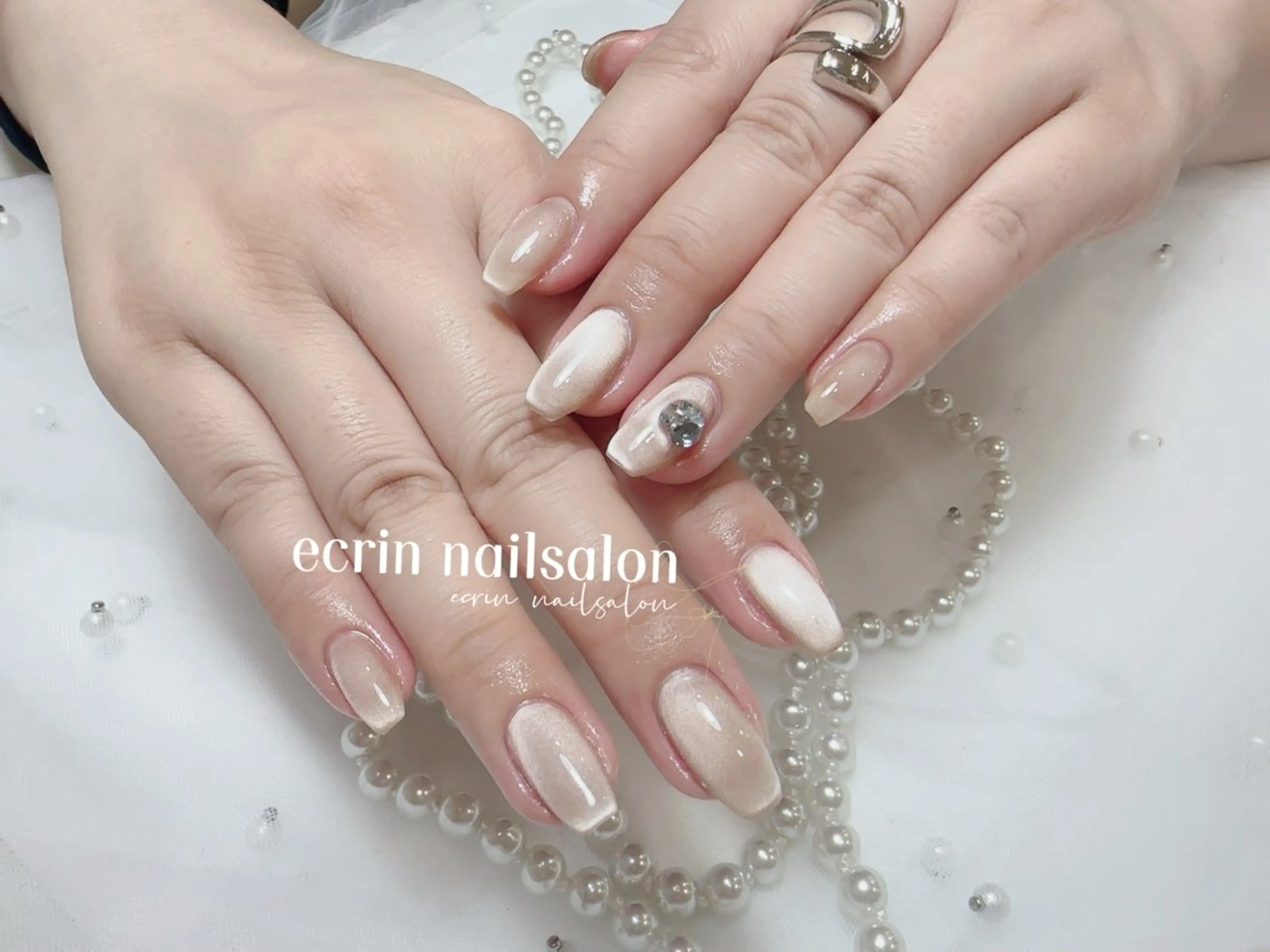 ネイル ハンドネイル ハンドケア ecrin nail salon錦糸町のネイルデザイン