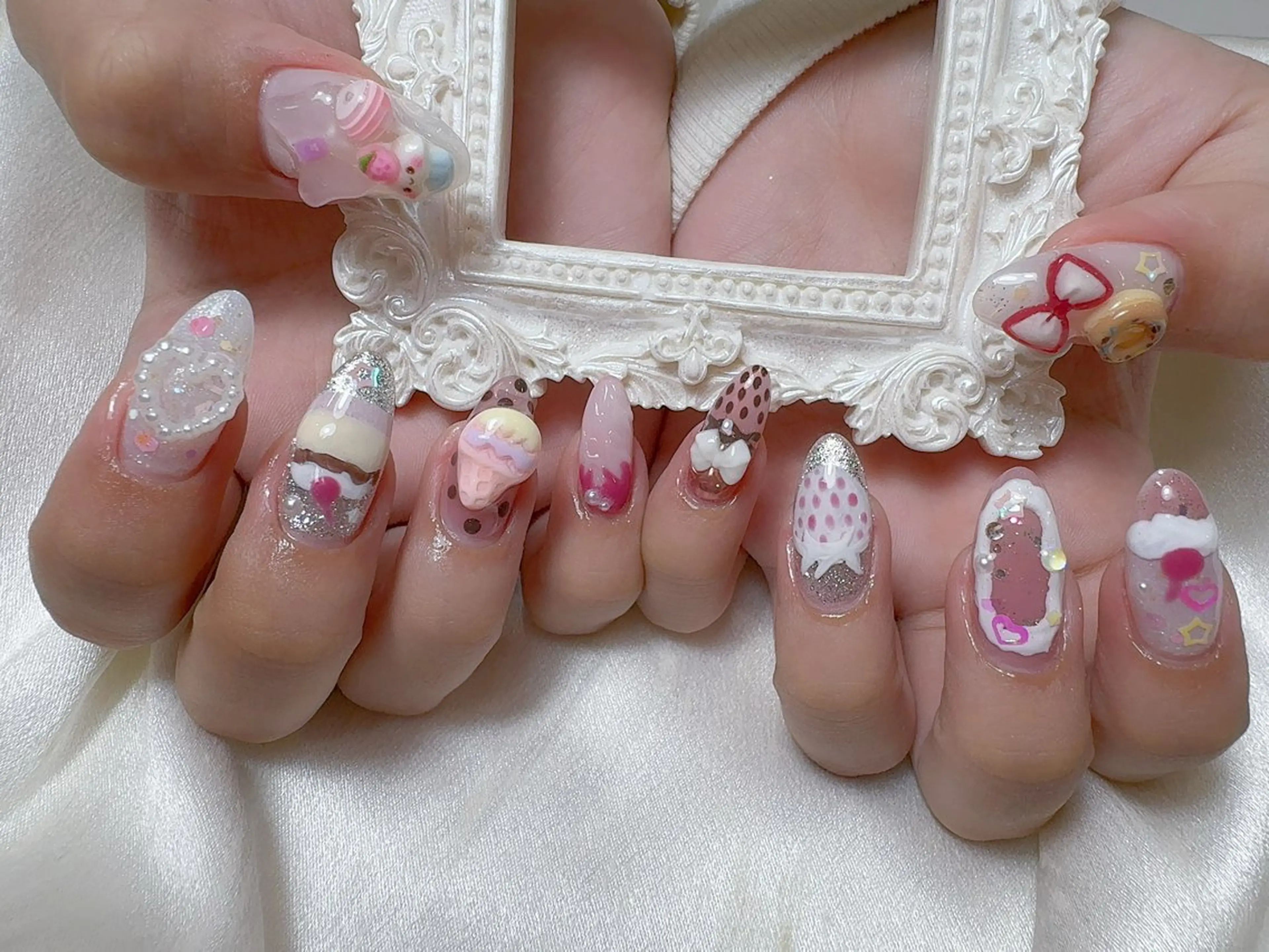 ネイル ハンドネイル ネイルサロン ルミア Lumia 店長のネイルデザイン