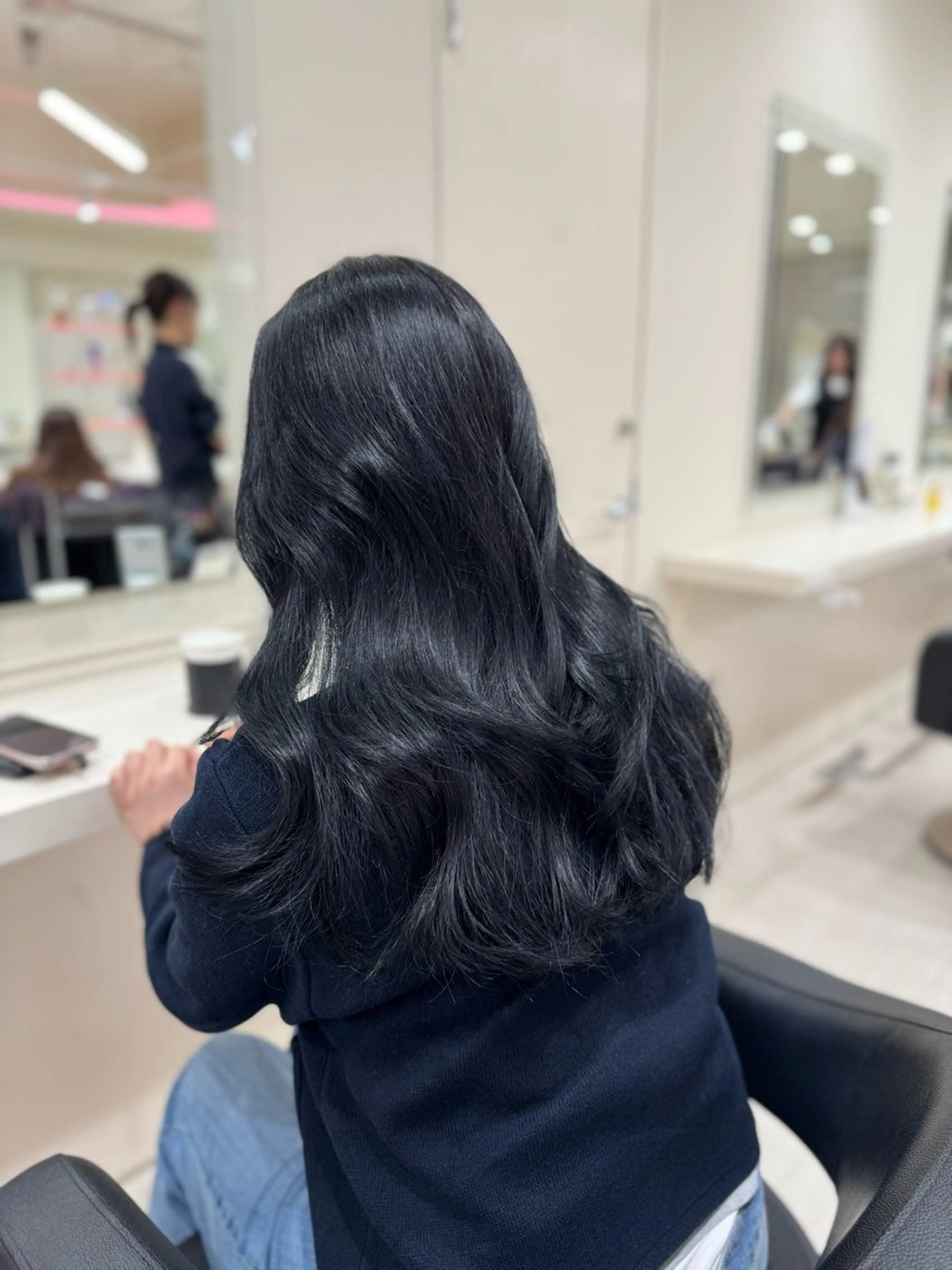 ロング カラー ヘアアレンジ ヘアカラー トリートメント 甲斐 乙羽のヘアスタイル