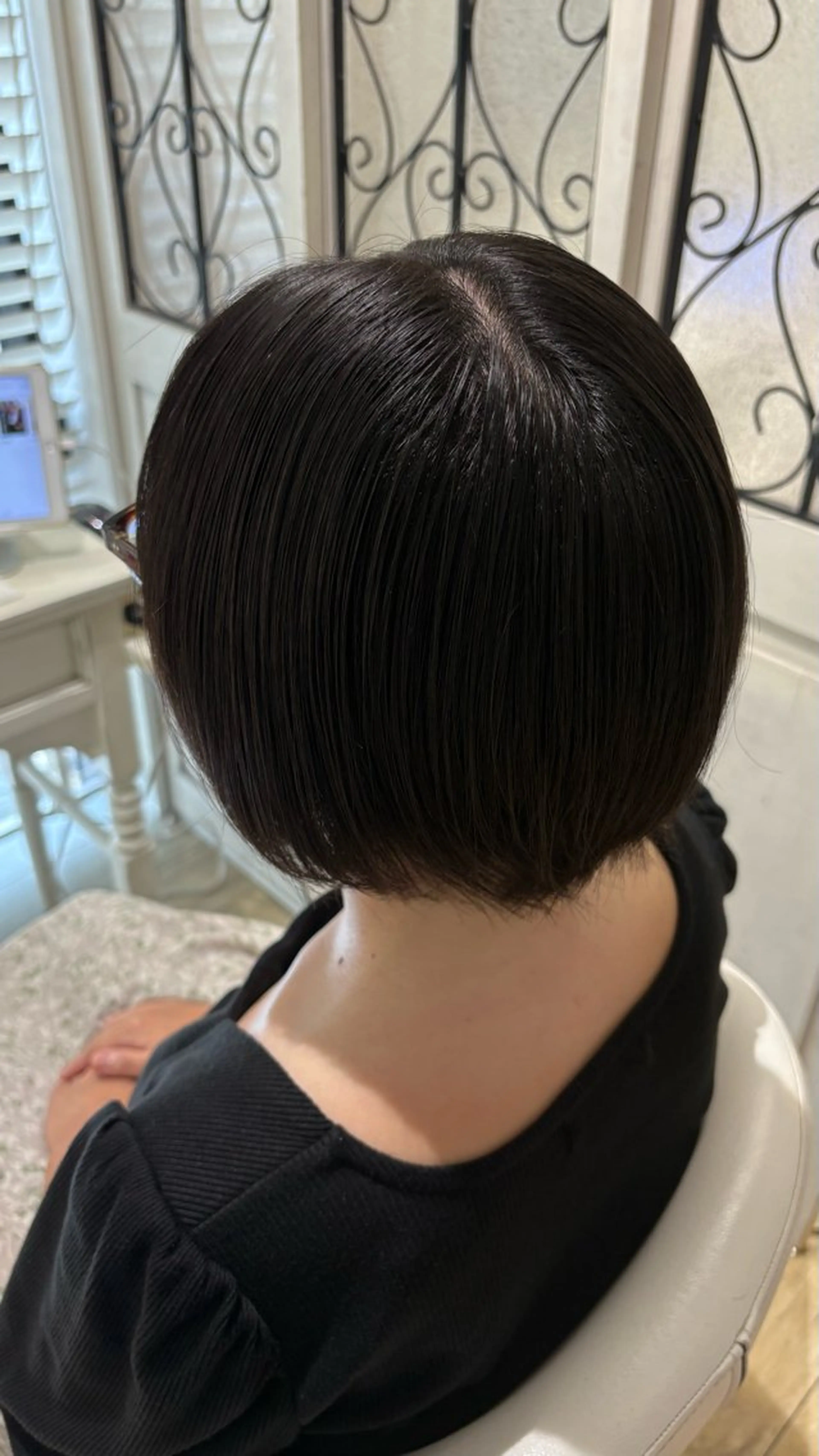 ミディアム カラー トリートメント 似合わせ 顔周りYUUGAのヘアスタイル