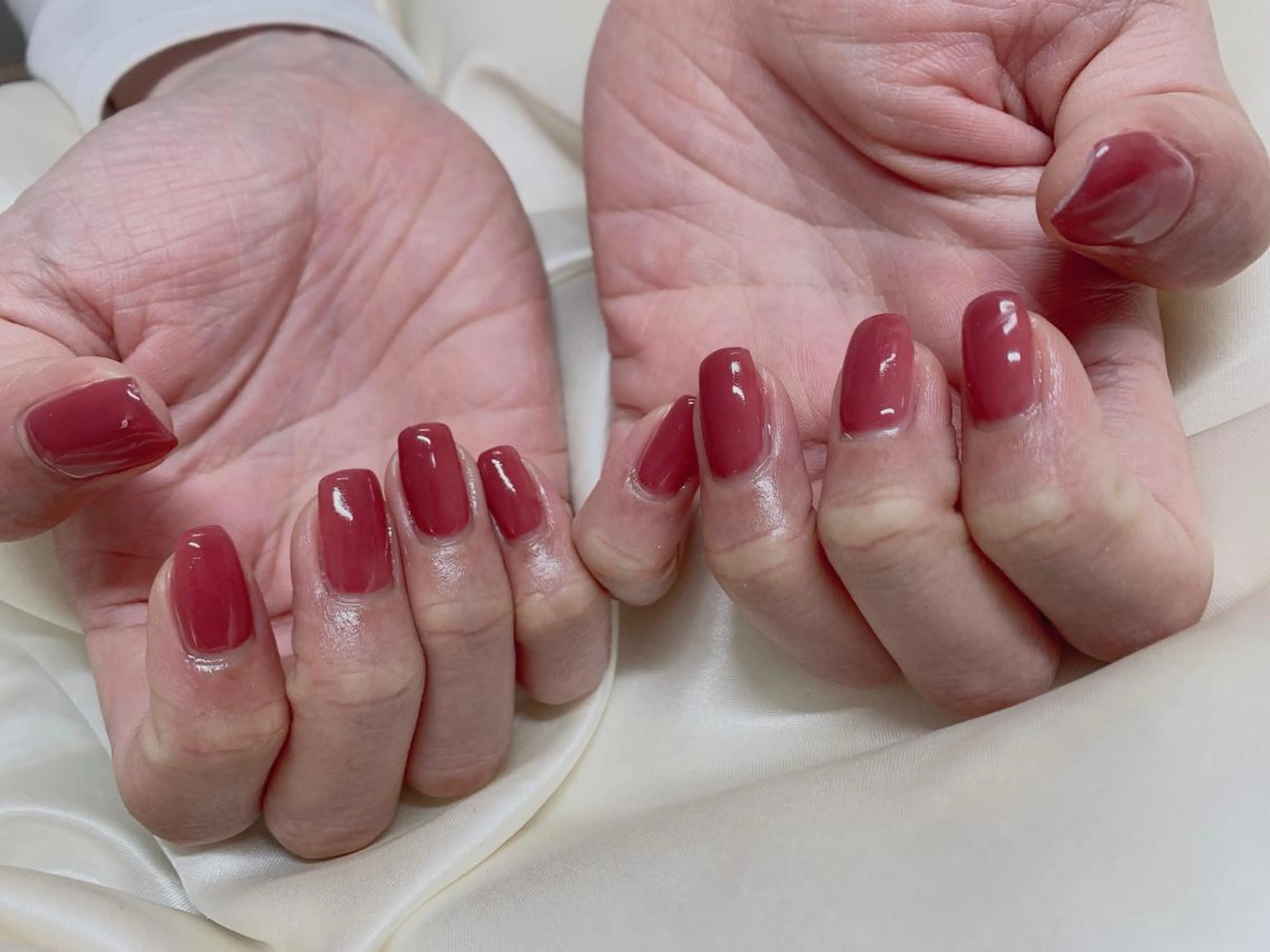 ネイル ピンク ハンドネイル mogunail &blowのネイルデザイン