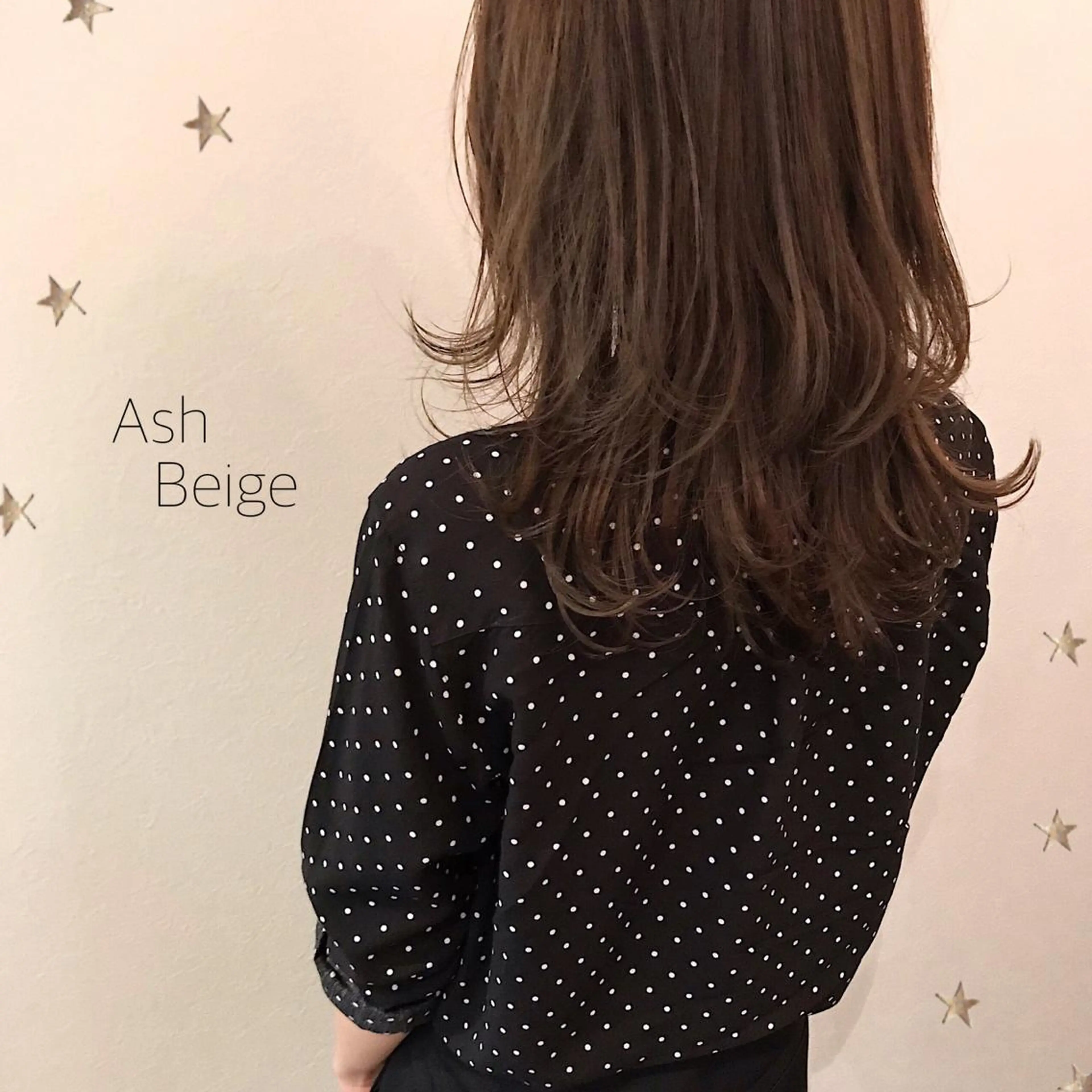 セミロング カラー 市川 千夏のヘアスタイル