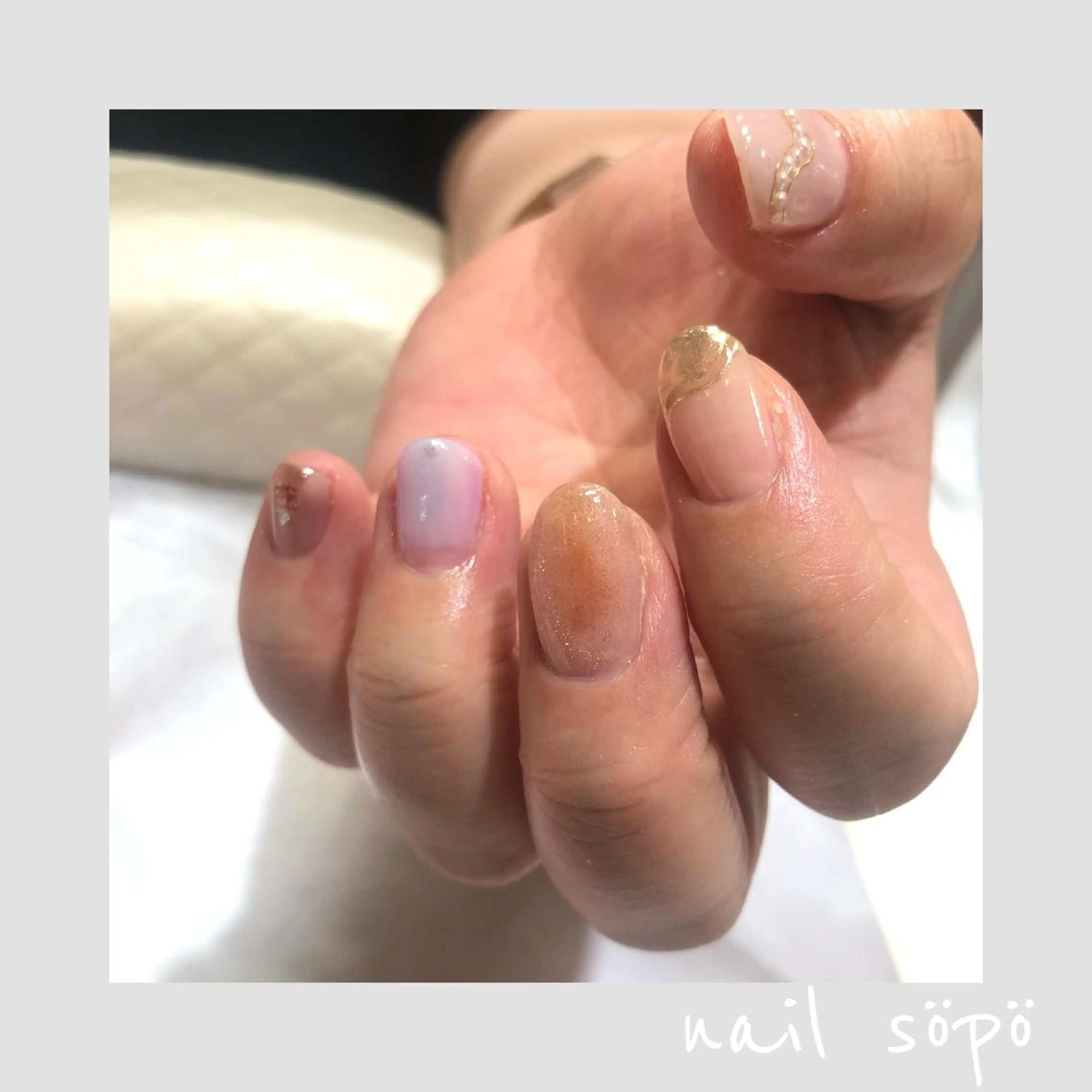 ネイル 自由が丘✳︎奥沢 nail söpöのネイルデザイン
