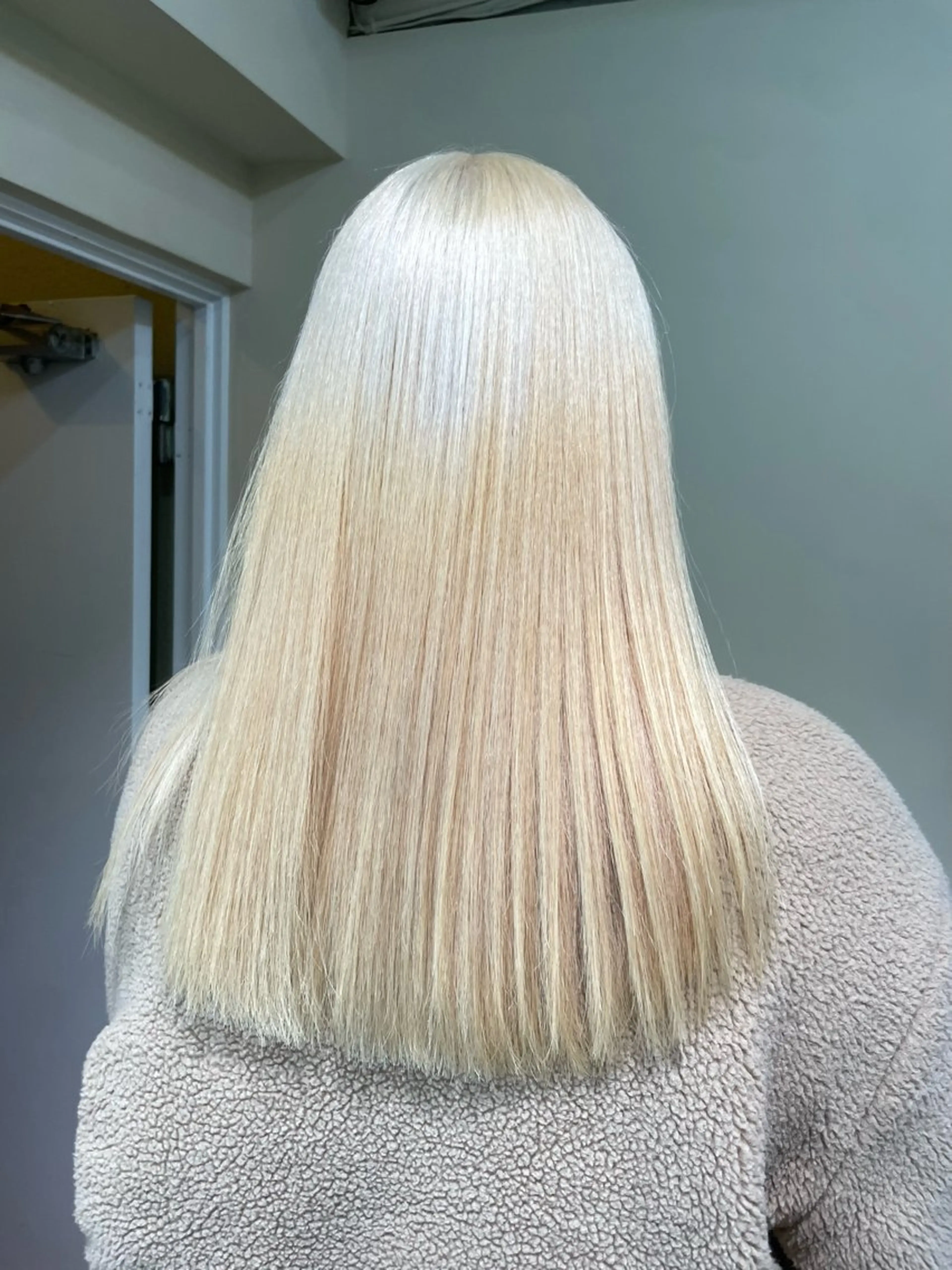 セミロング カット ヘアカラー 🐶メンズカット SYUMA🐶のヘアスタイル